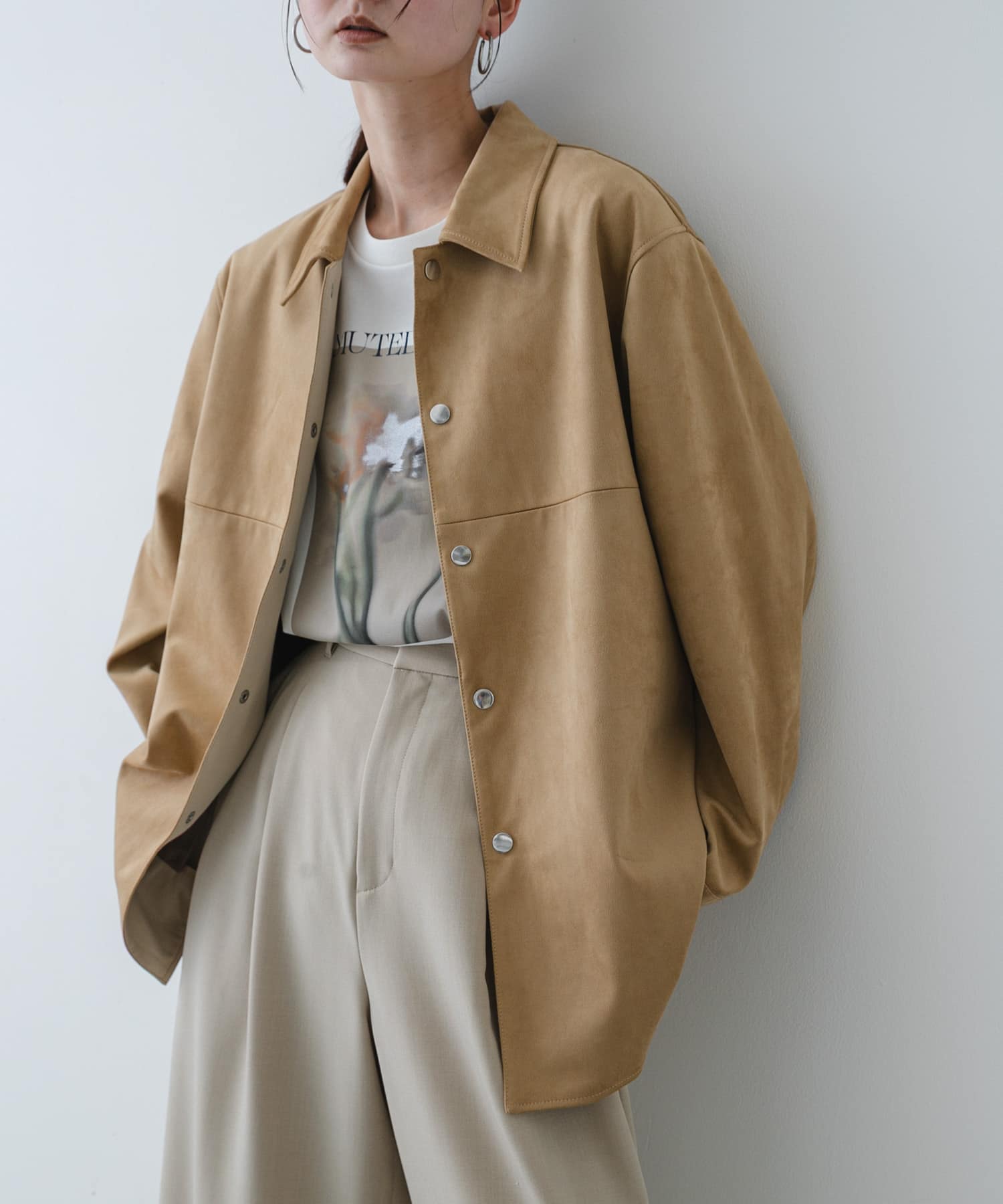 身長：169cm サイズ：one