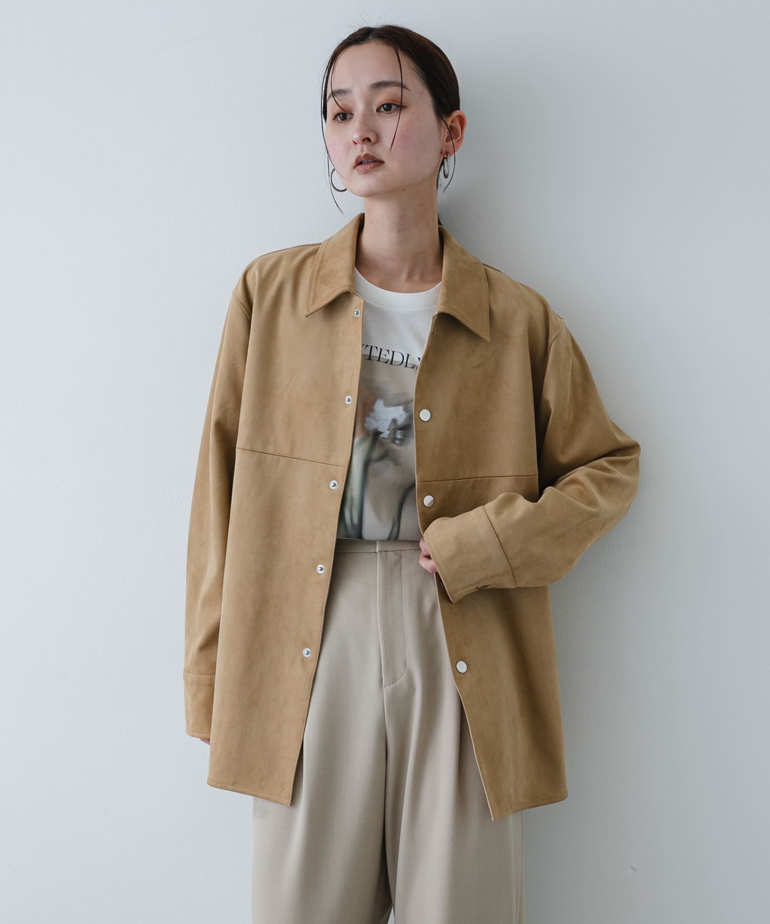 身長：169cm サイズ：one