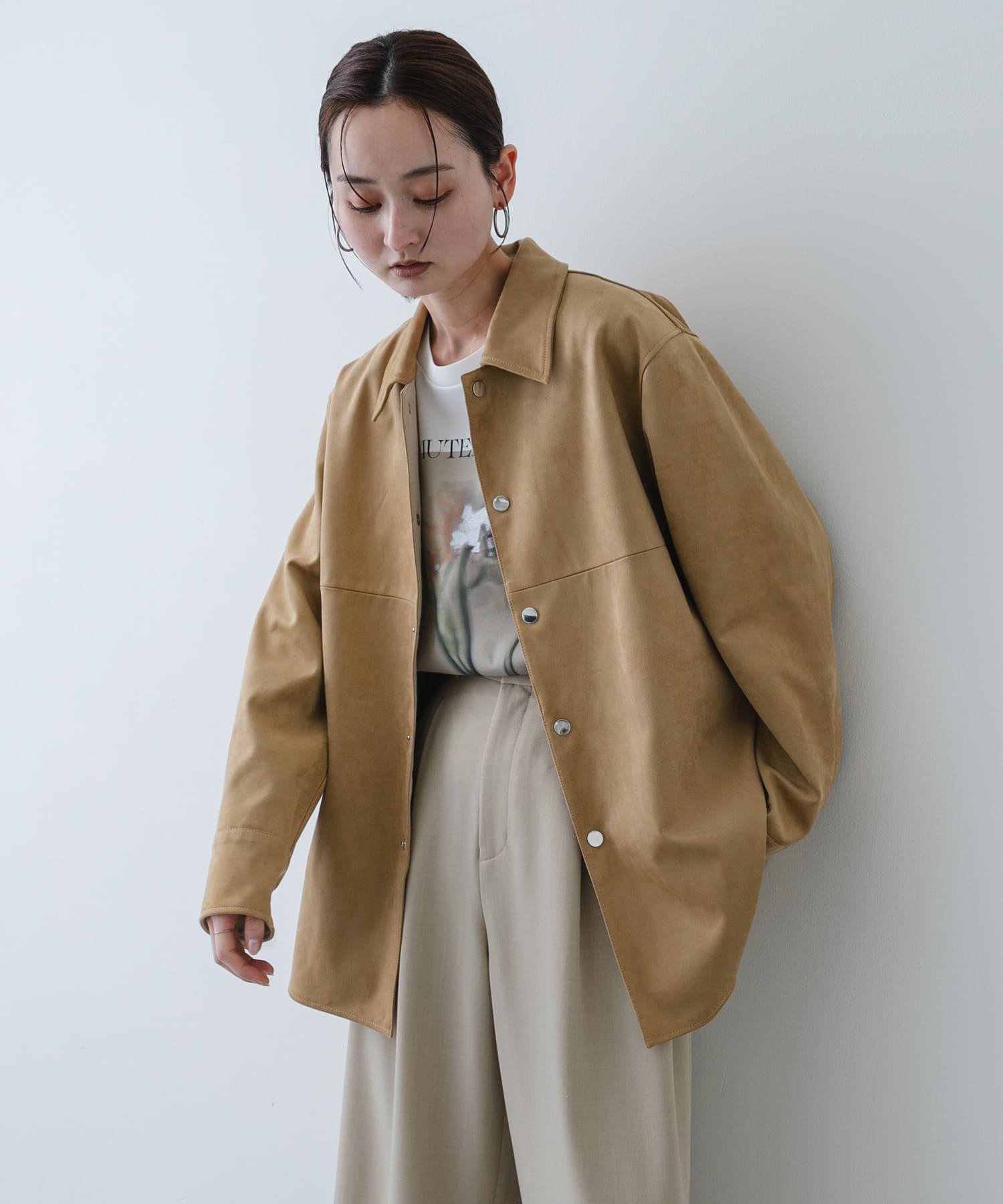 身長：169cm サイズ：one