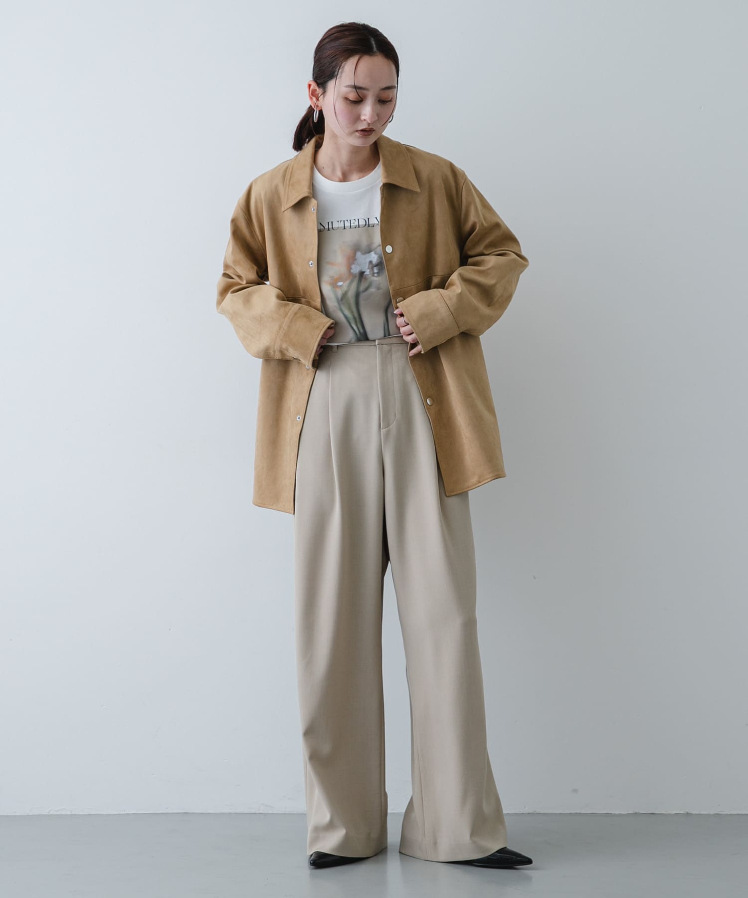 身長：169cm サイズ：one