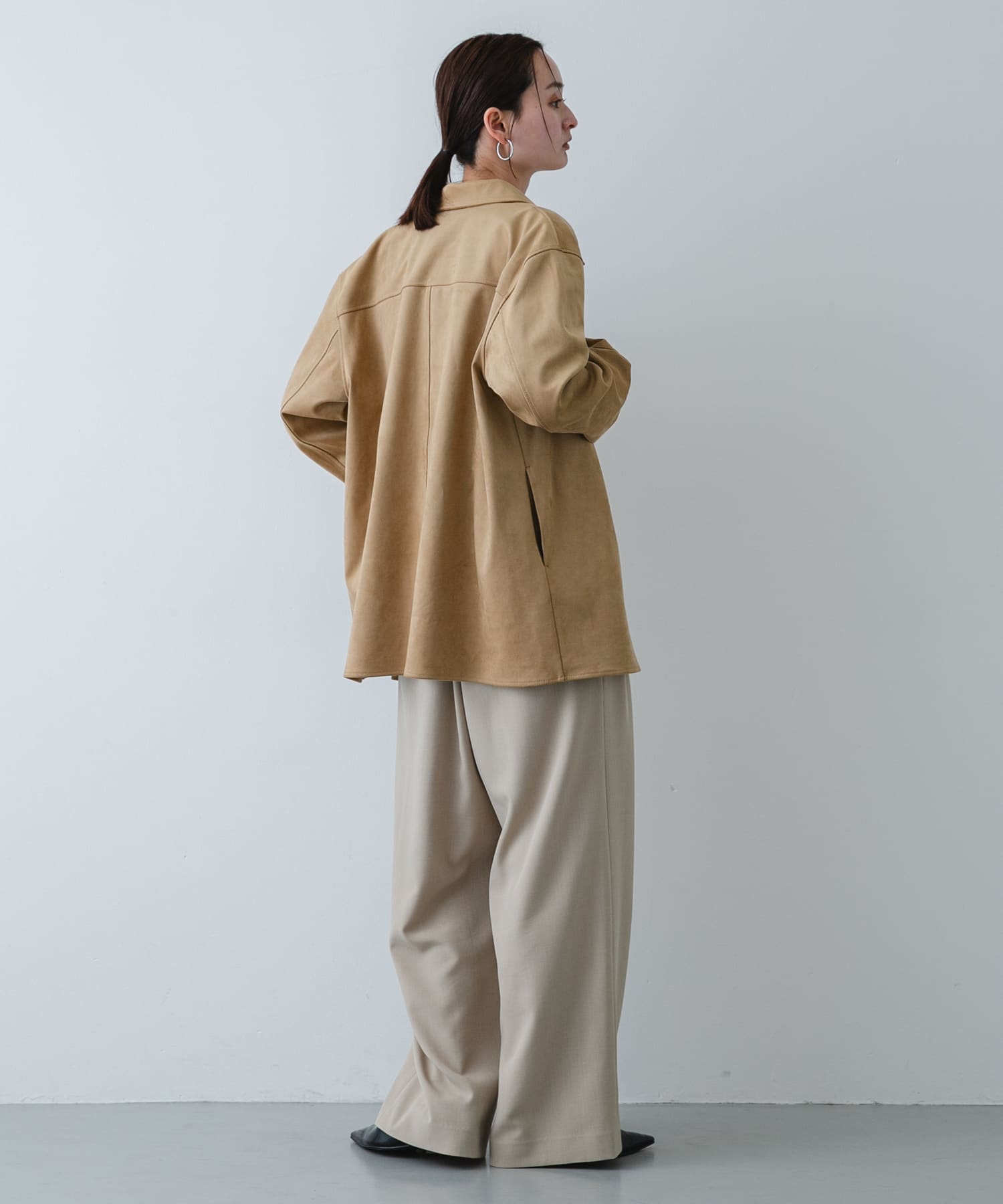 身長：169cm サイズ：one