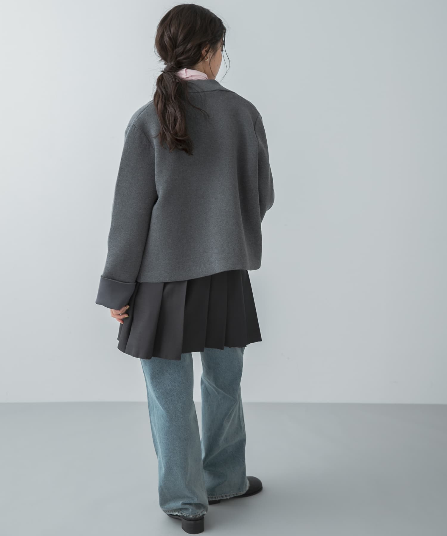 身長：160cm サイズ：one