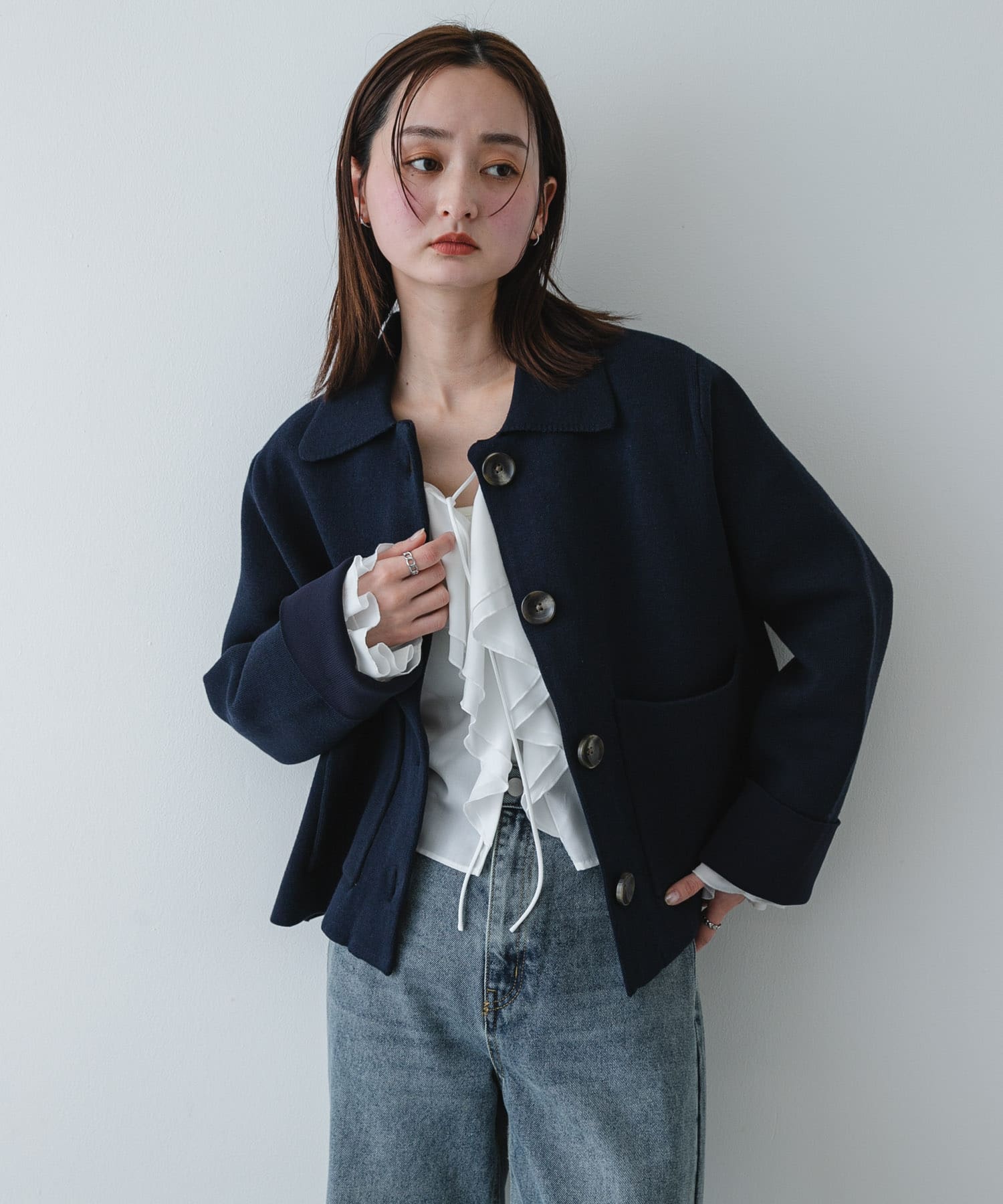 身長：169cm サイズ：one