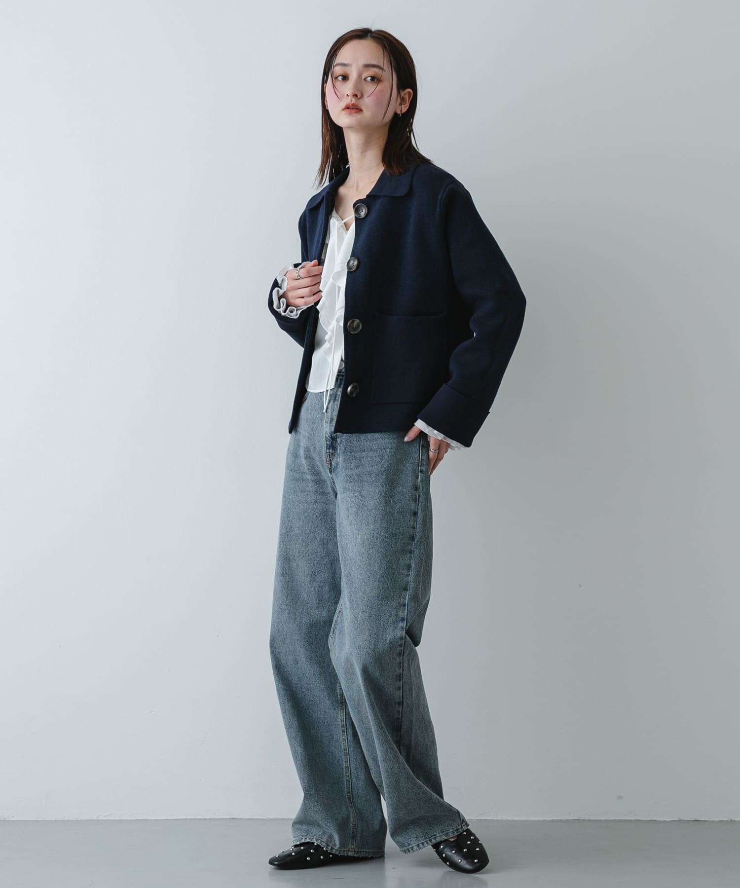 身長：169cm サイズ：one