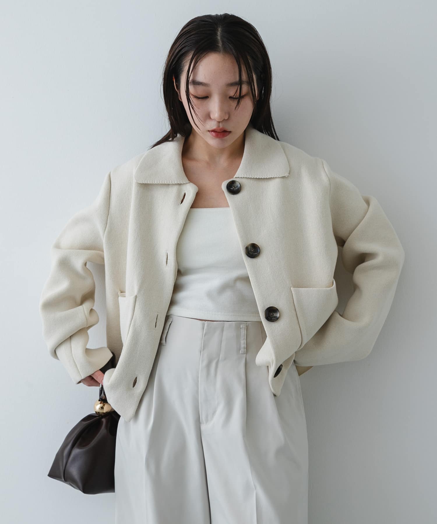 身長：158cm サイズ：one