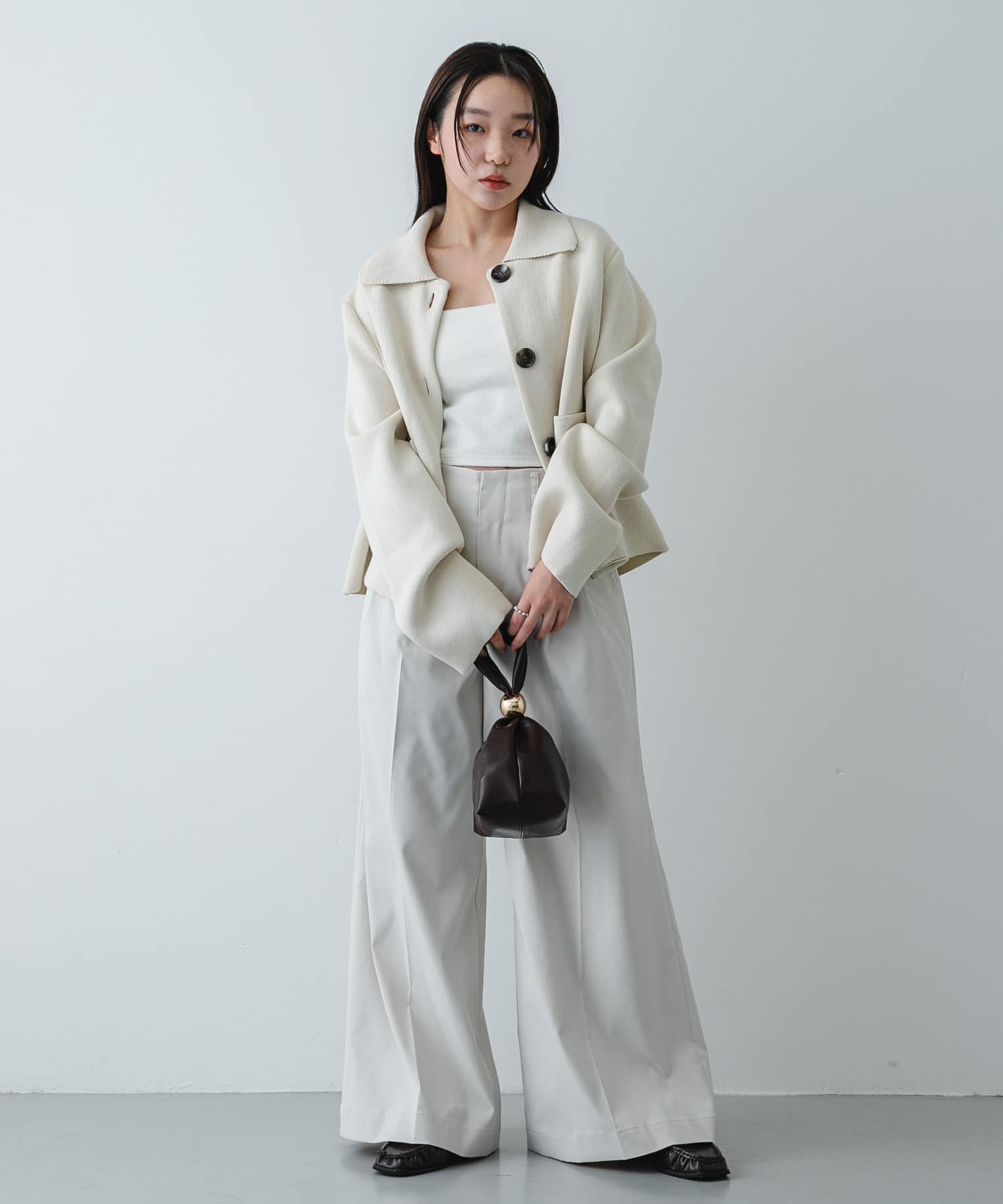 身長：158cm サイズ：one