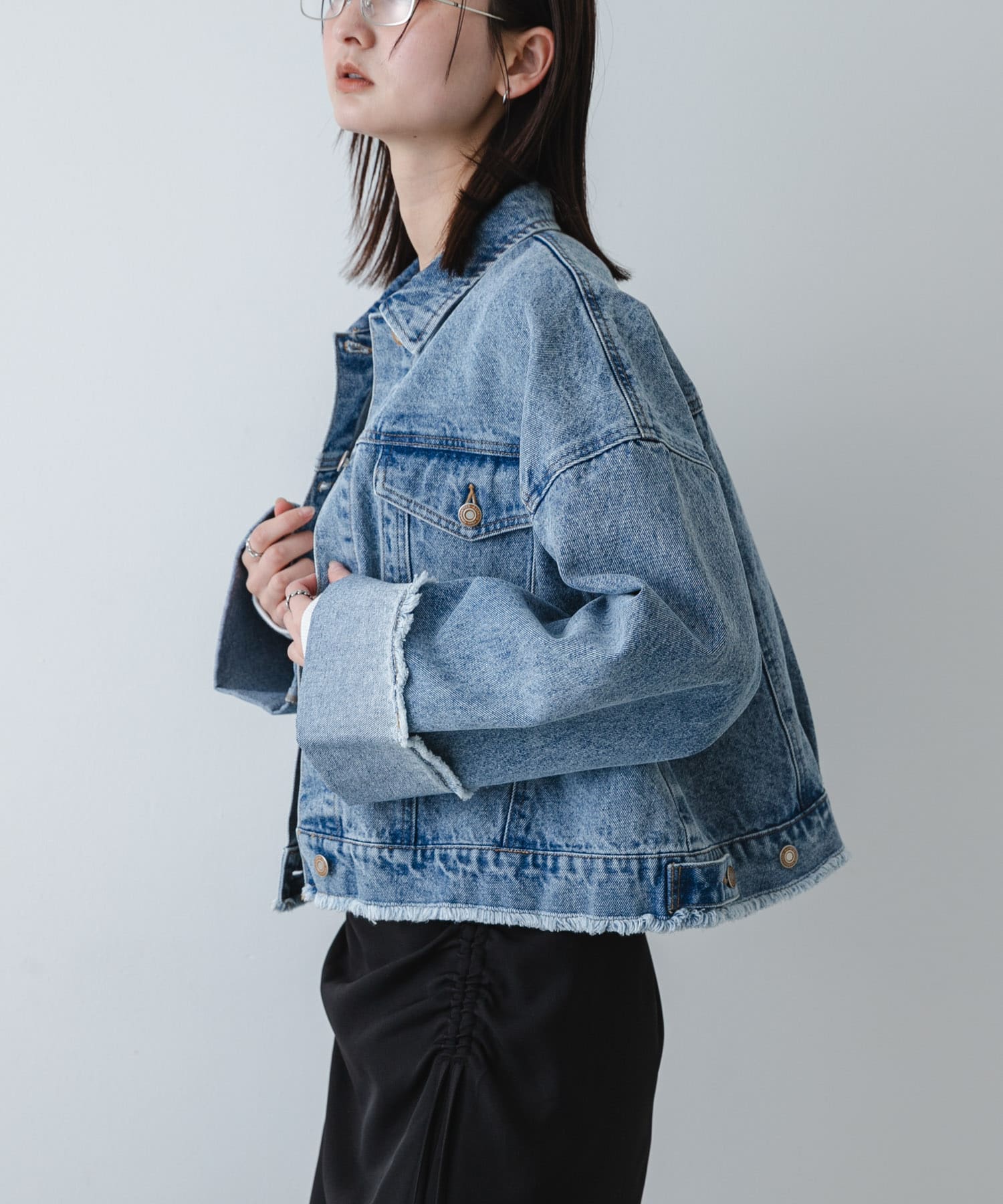 身長：169cm サイズ：one