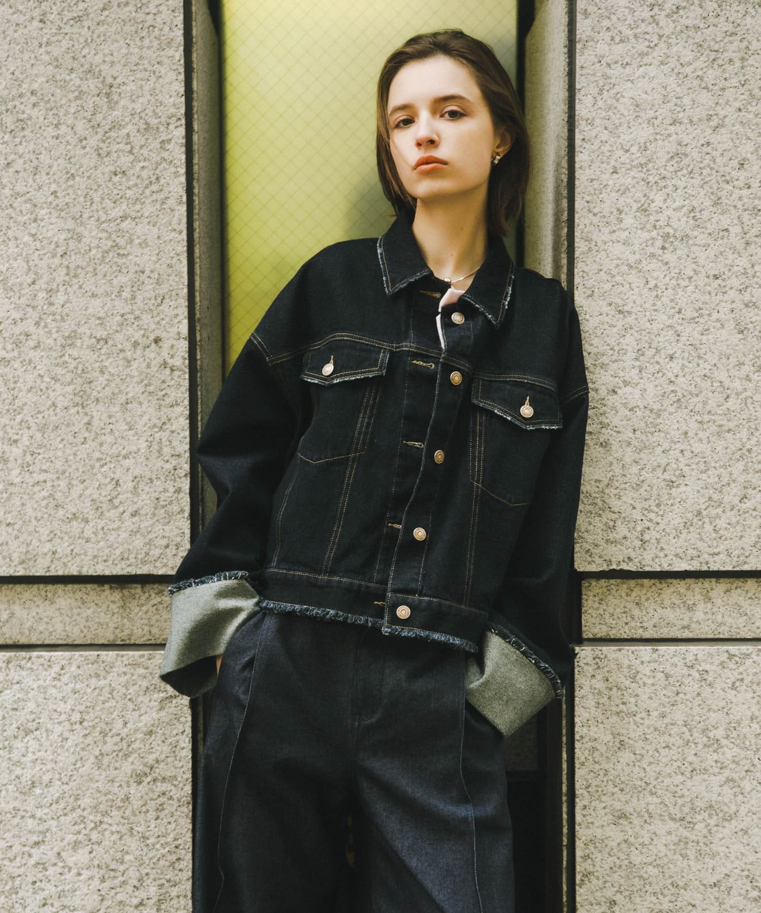 身長：173cm サイズ：one