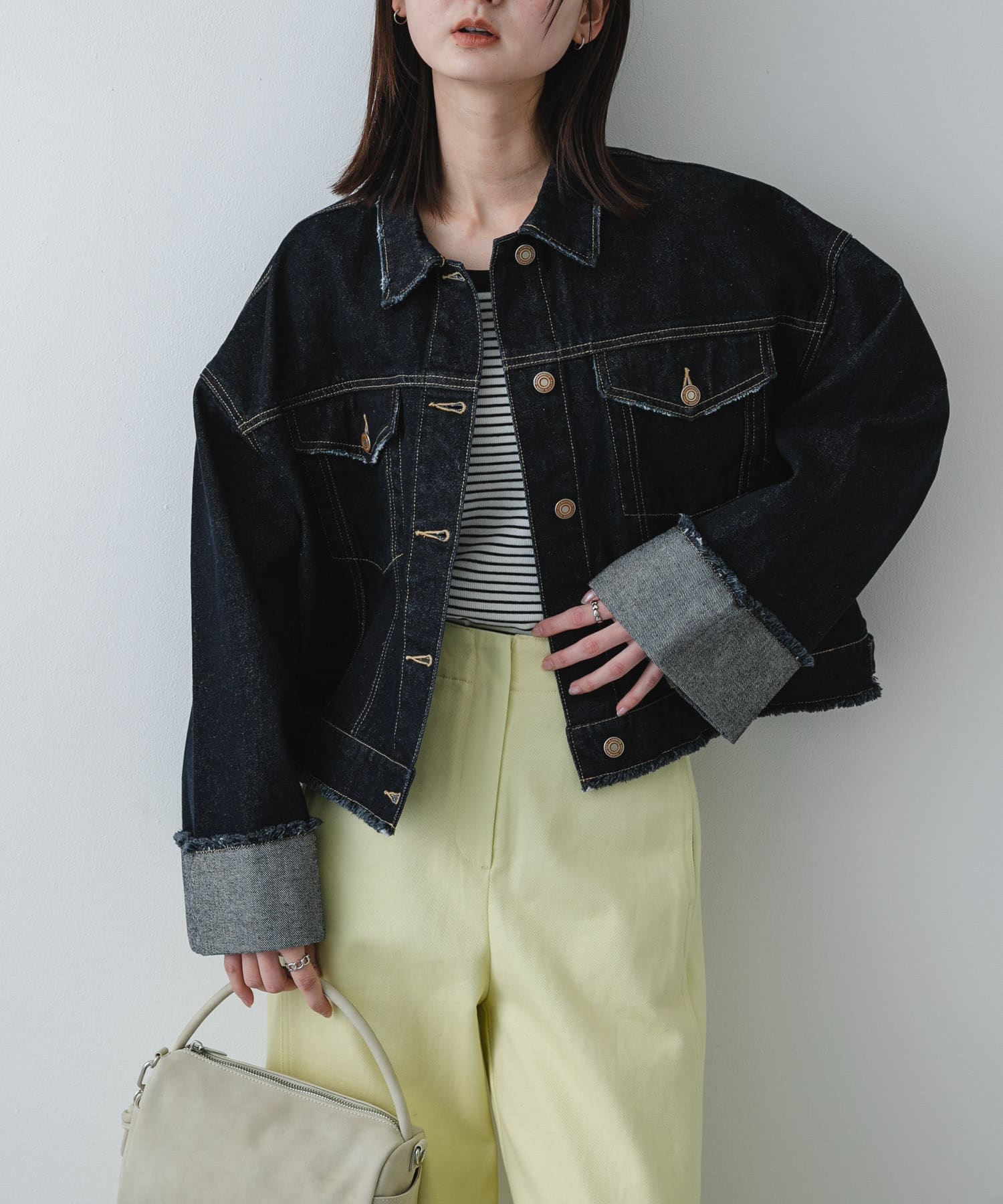 身長：169cm サイズ：one