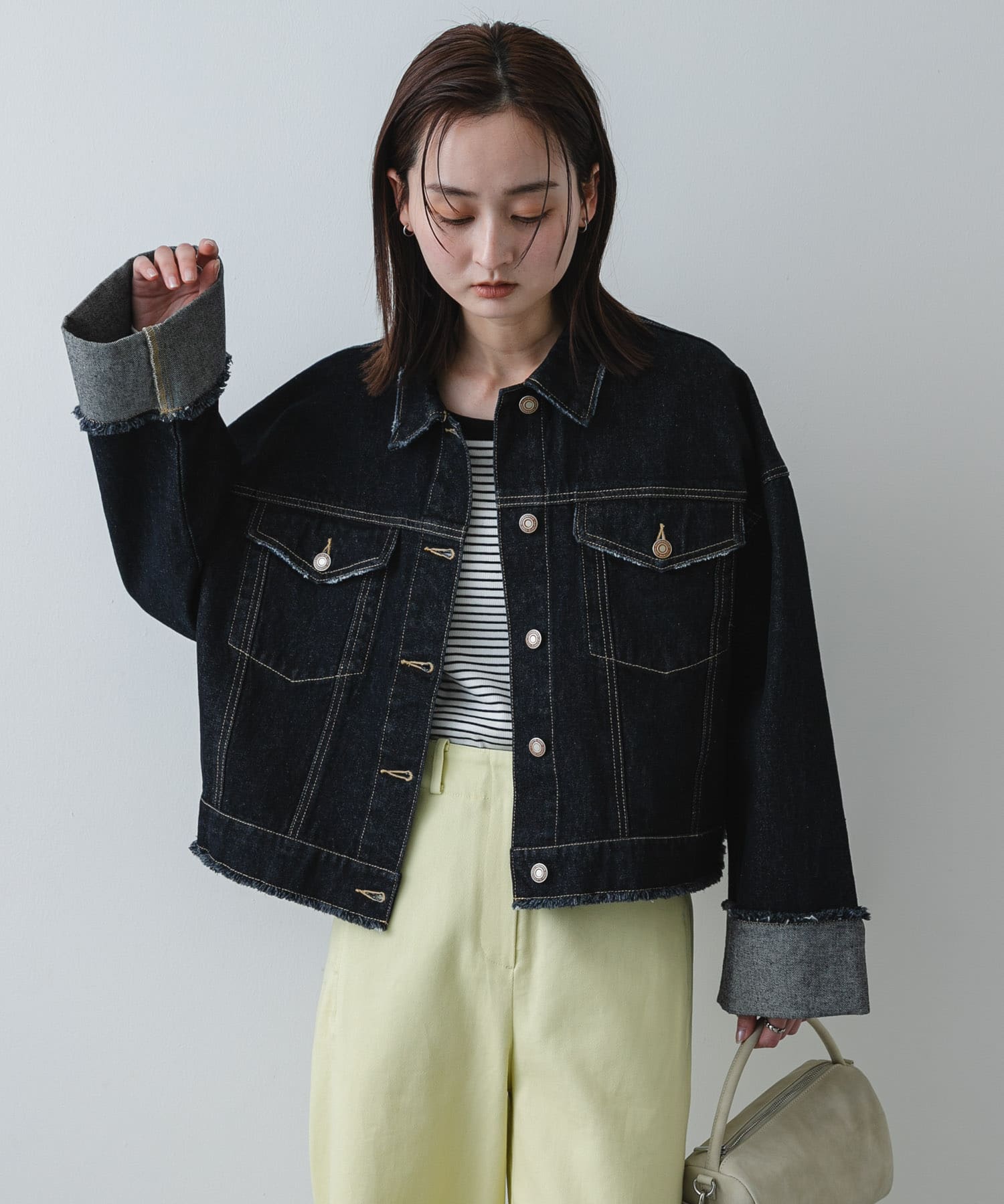 身長：169cm サイズ：one