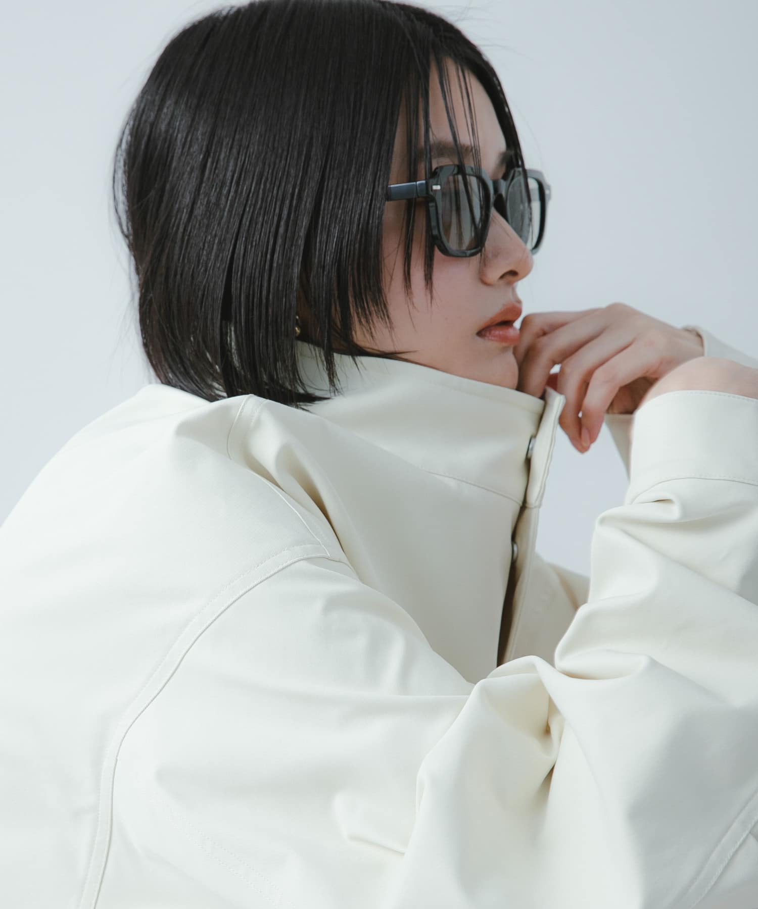 身長：163cm サイズ：one