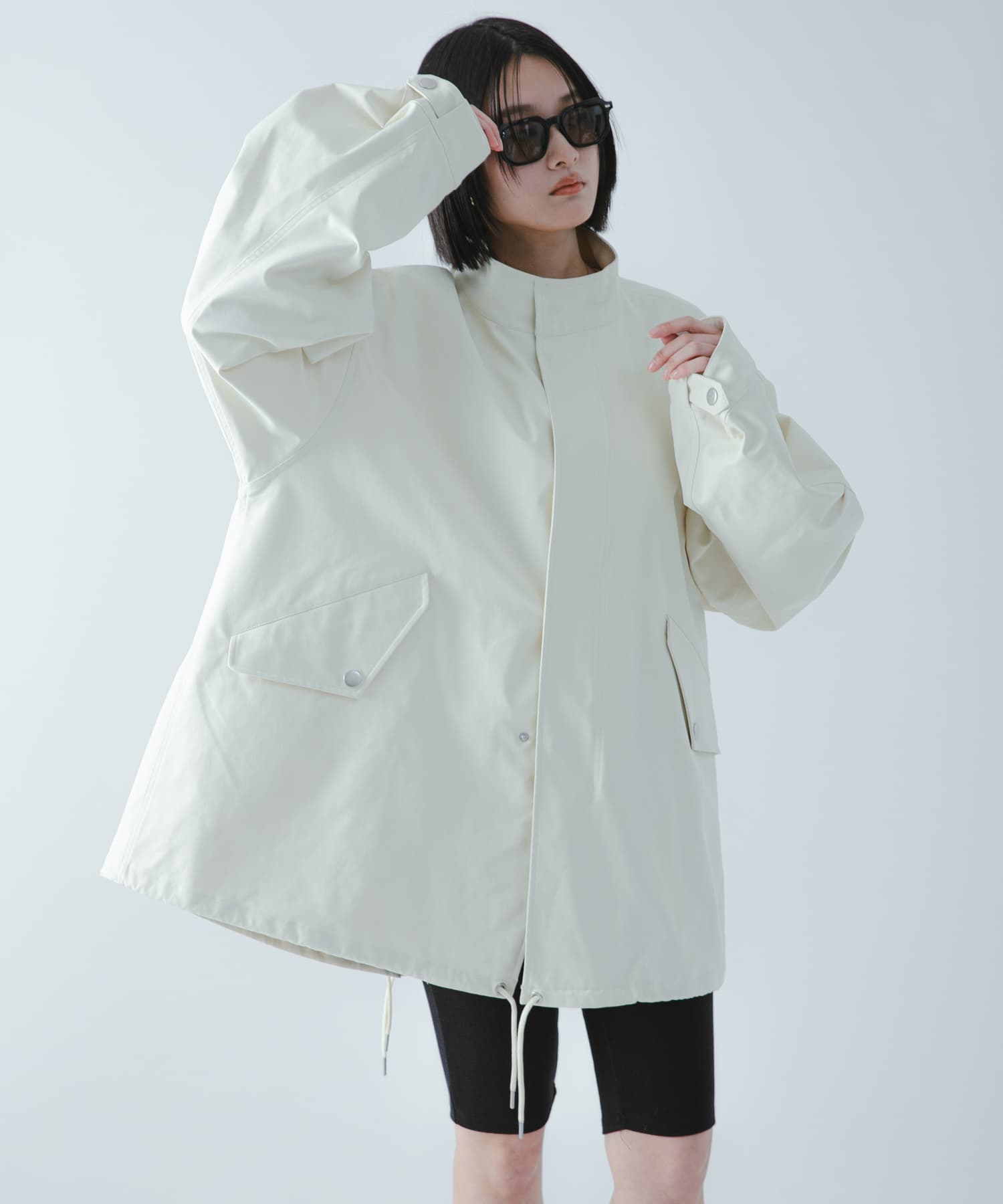 身長：163cm サイズ：one
