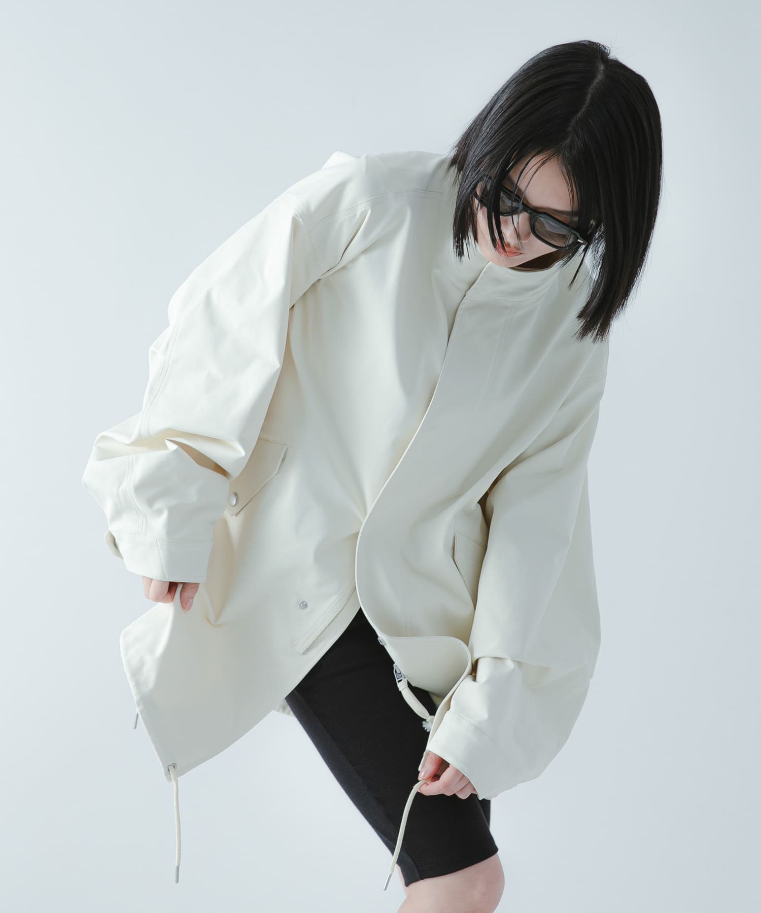 身長：163cm サイズ：one