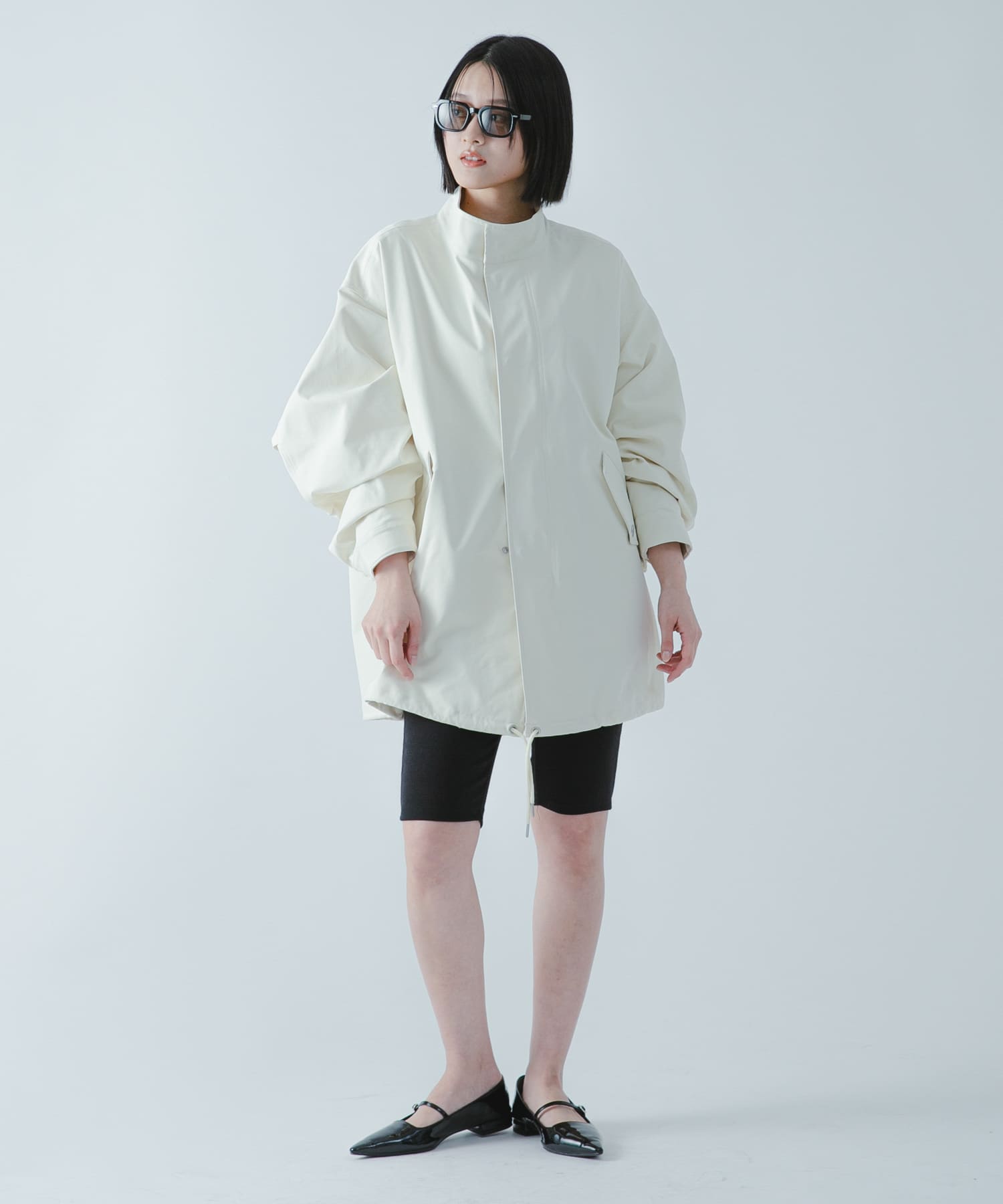 身長：163cm サイズ：one