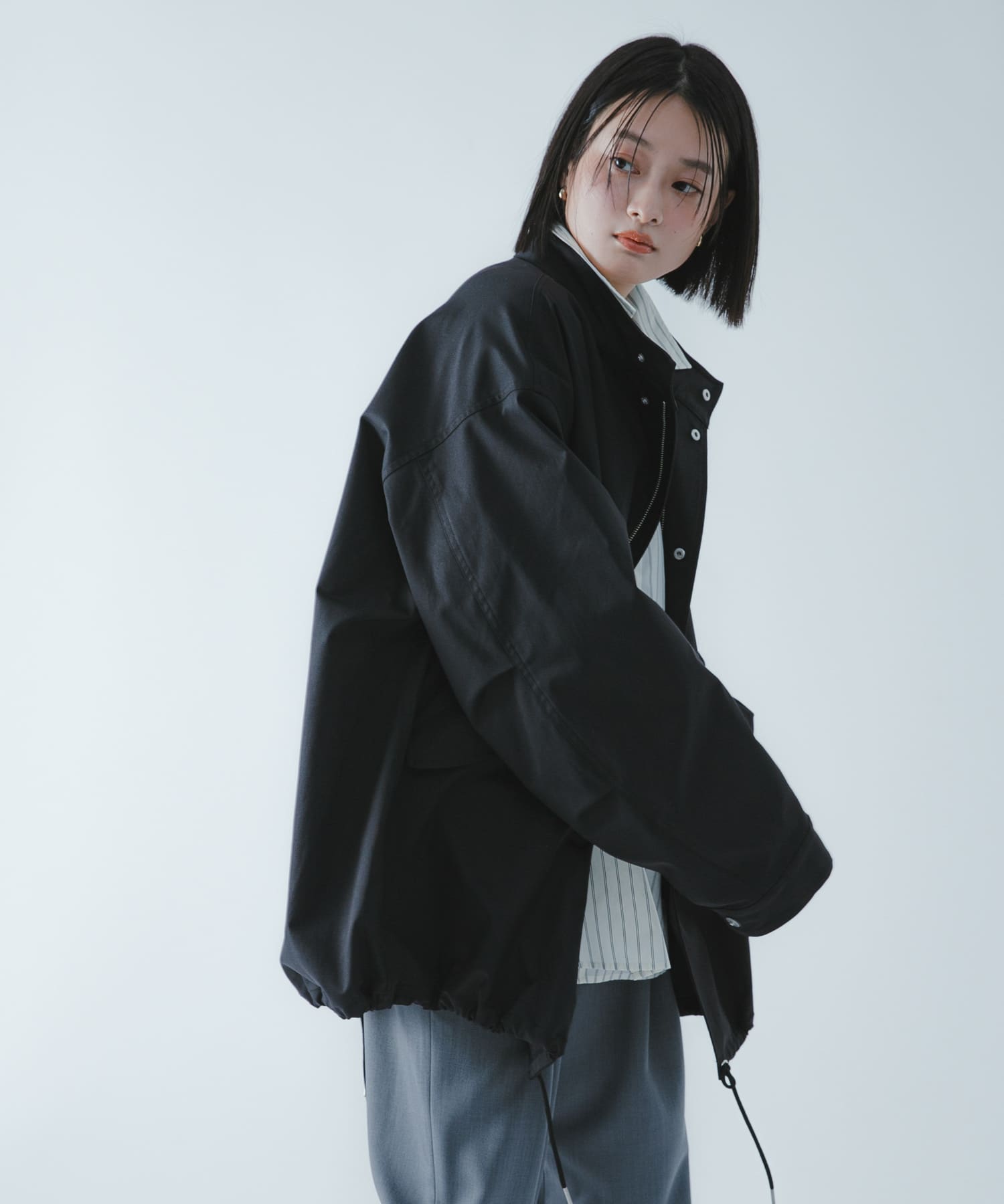 身長：163cm サイズ：one