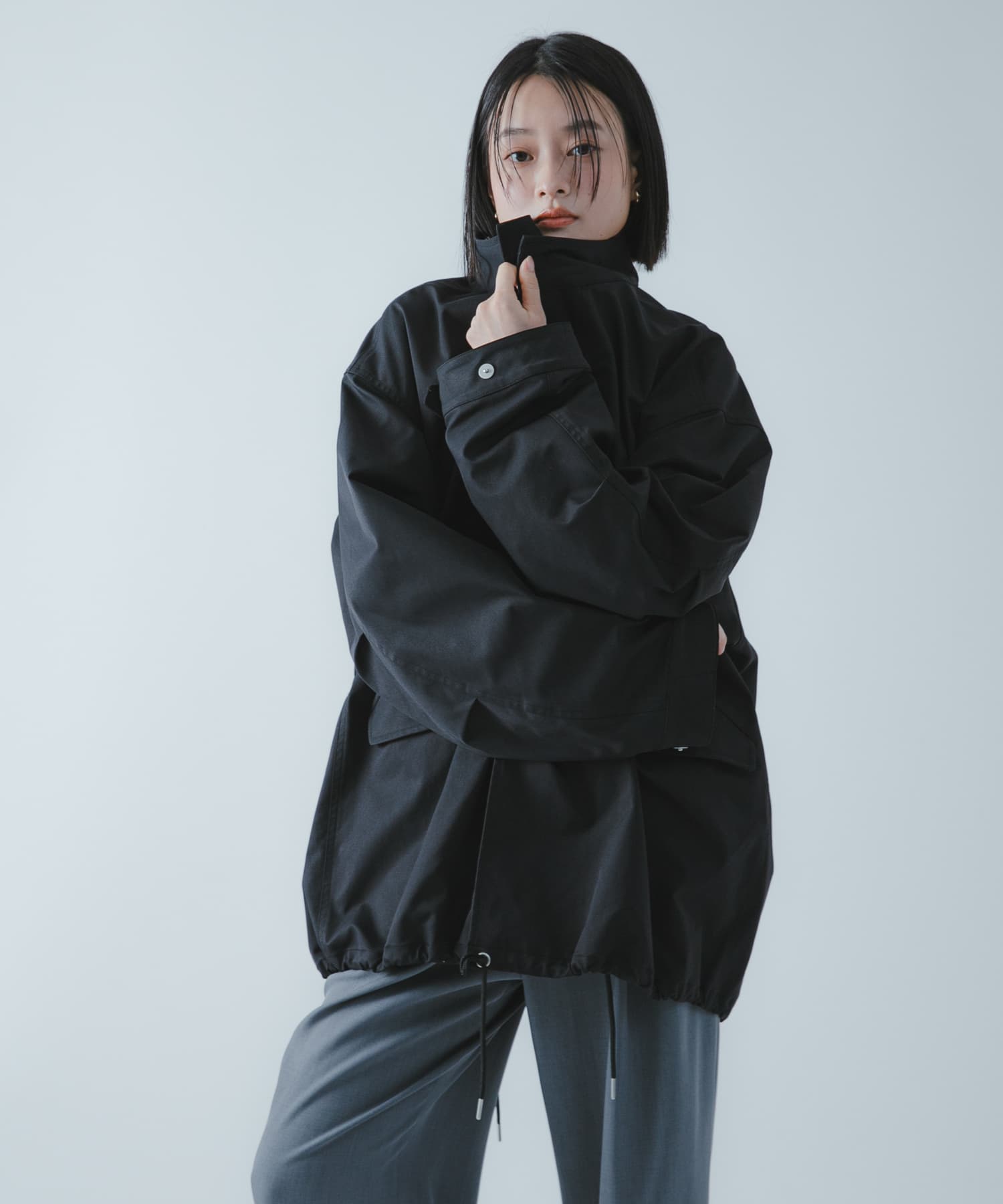 身長：163cm サイズ：one