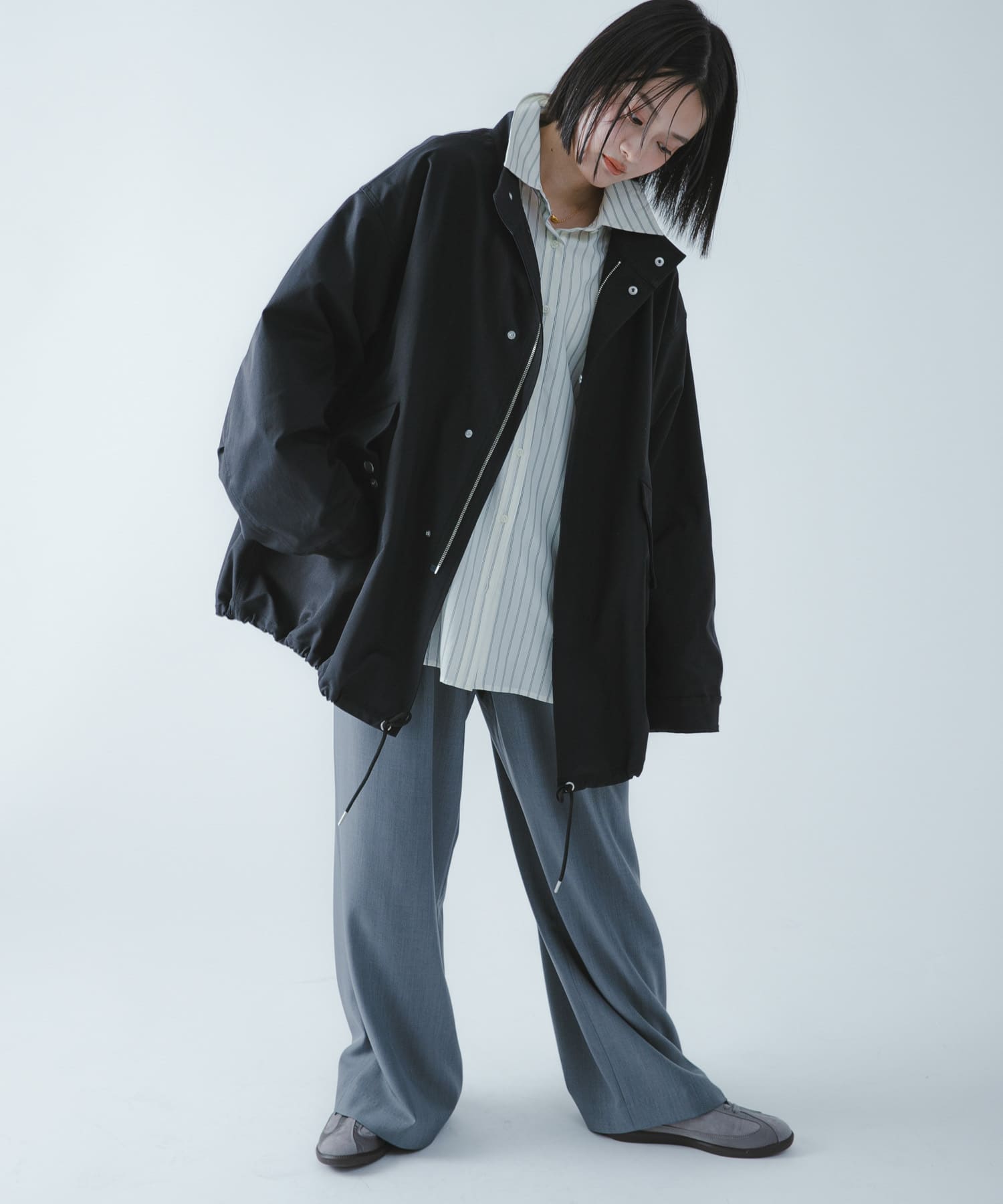 身長：163cm サイズ：one