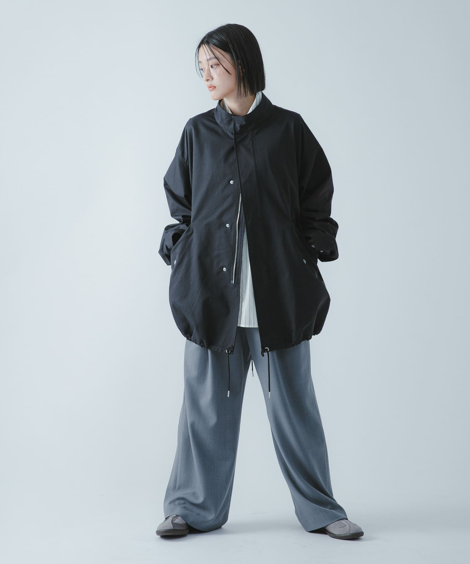 身長：163cm サイズ：one