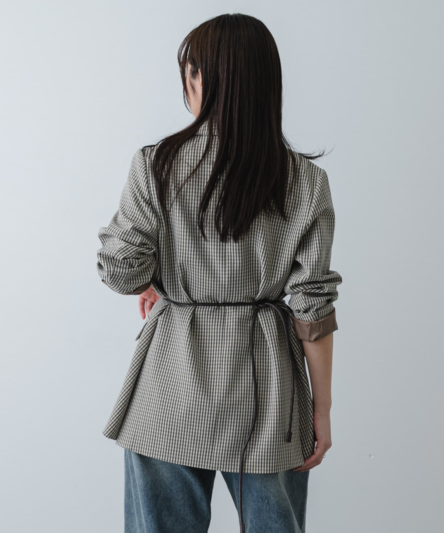 身長：158cm サイズ：one
