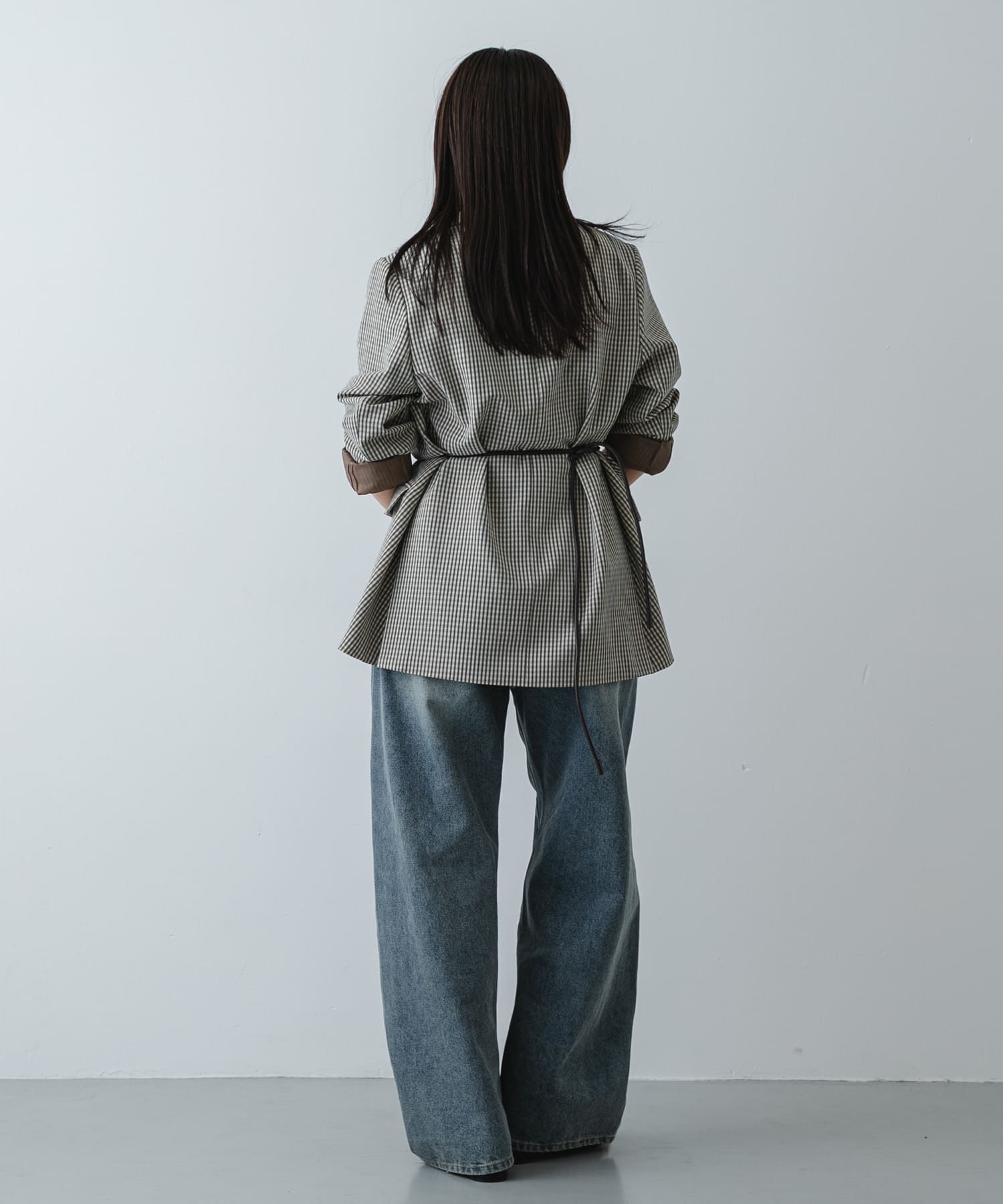 身長：158cm サイズ：one
