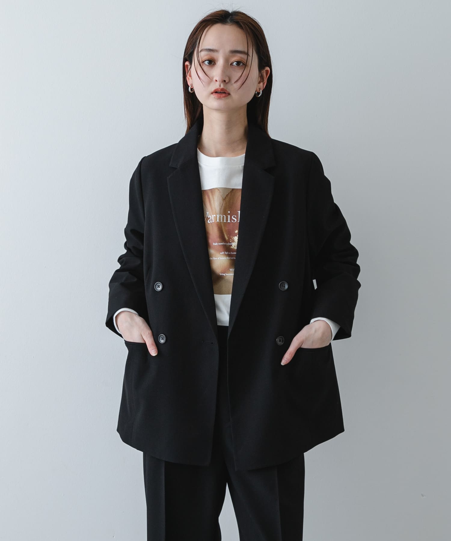 身長：169cm サイズ：one