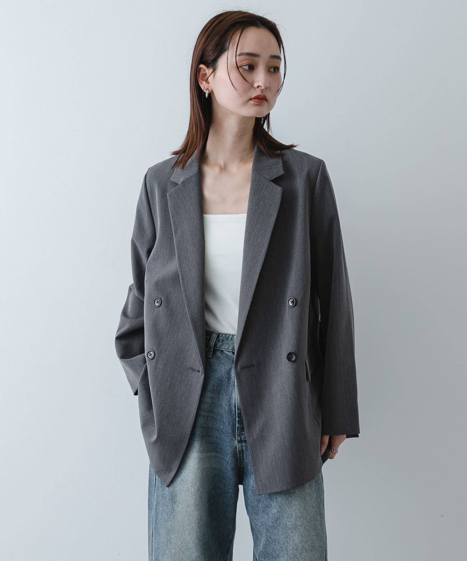 身長：169cm サイズ：one