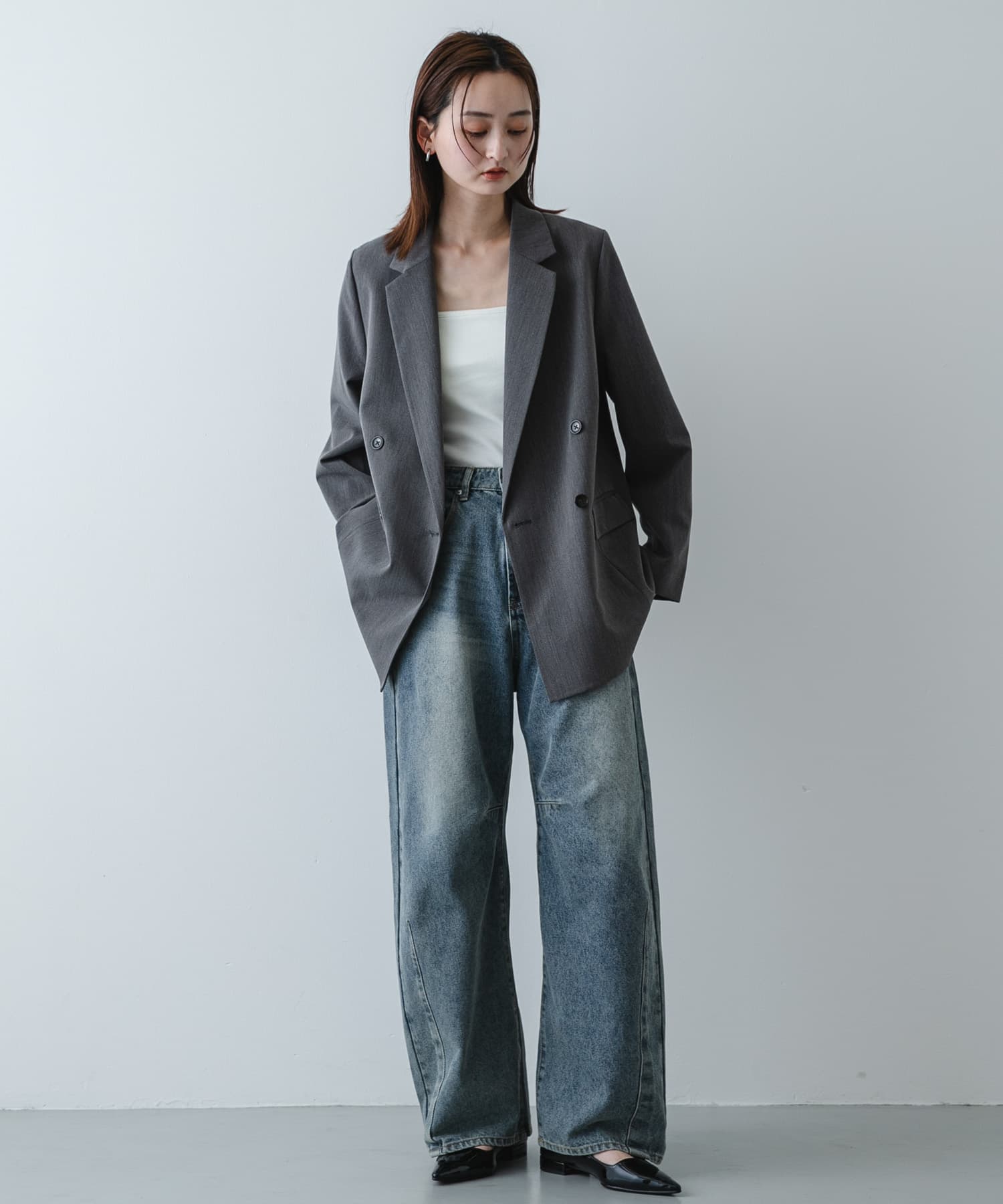 身長：169cm サイズ：one