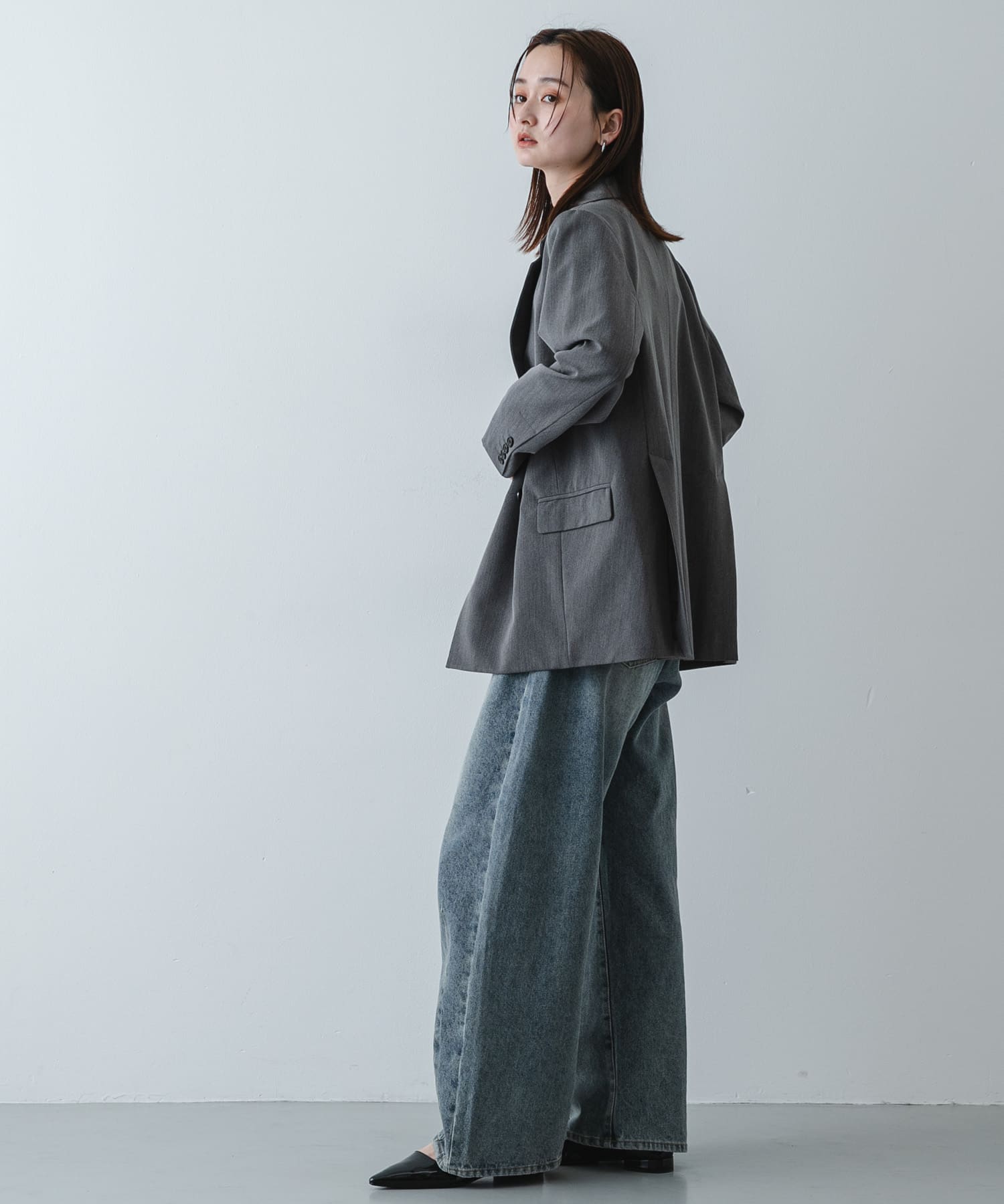 身長：169cm サイズ：one