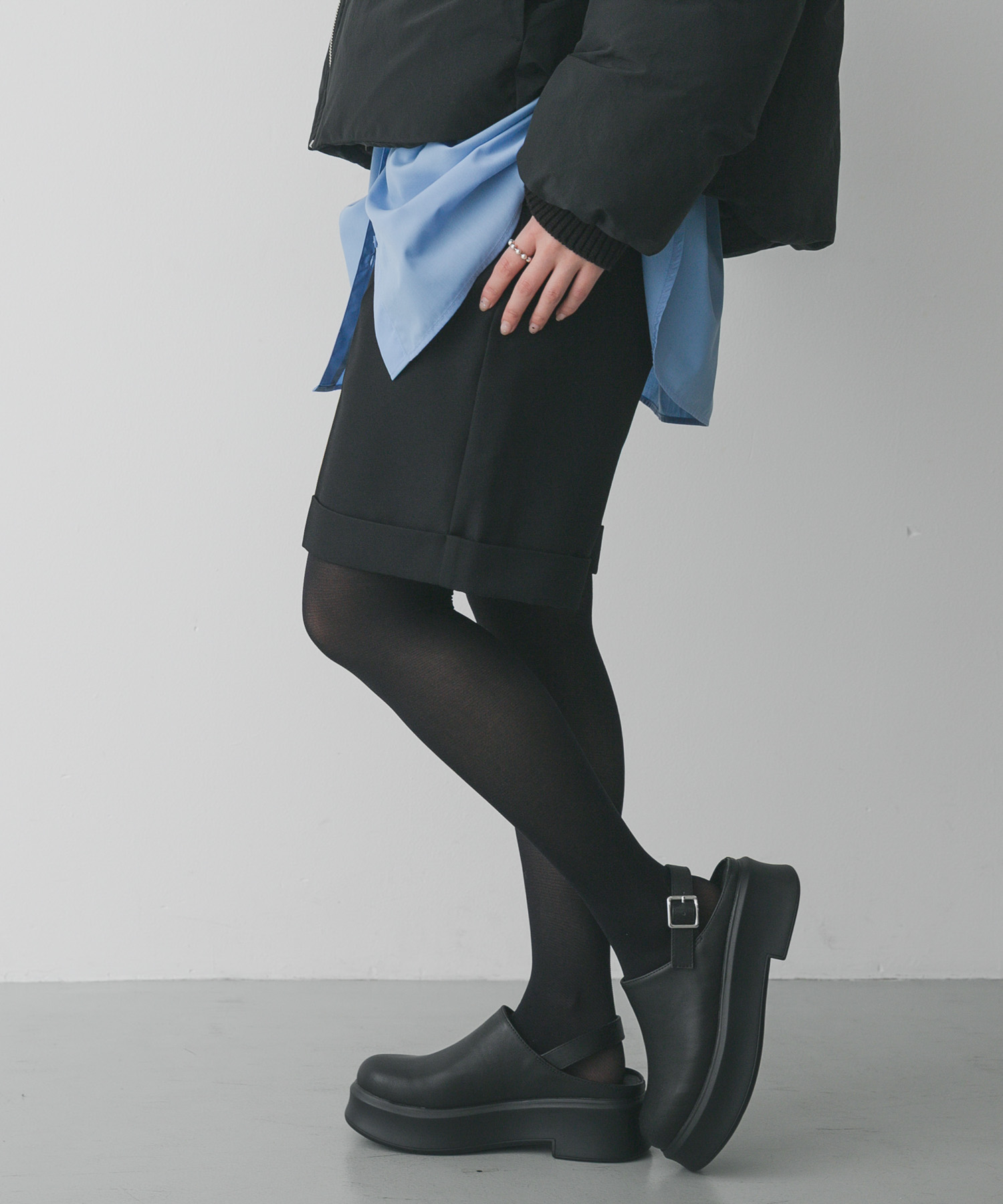 クロッグベルトサボ BLACK M