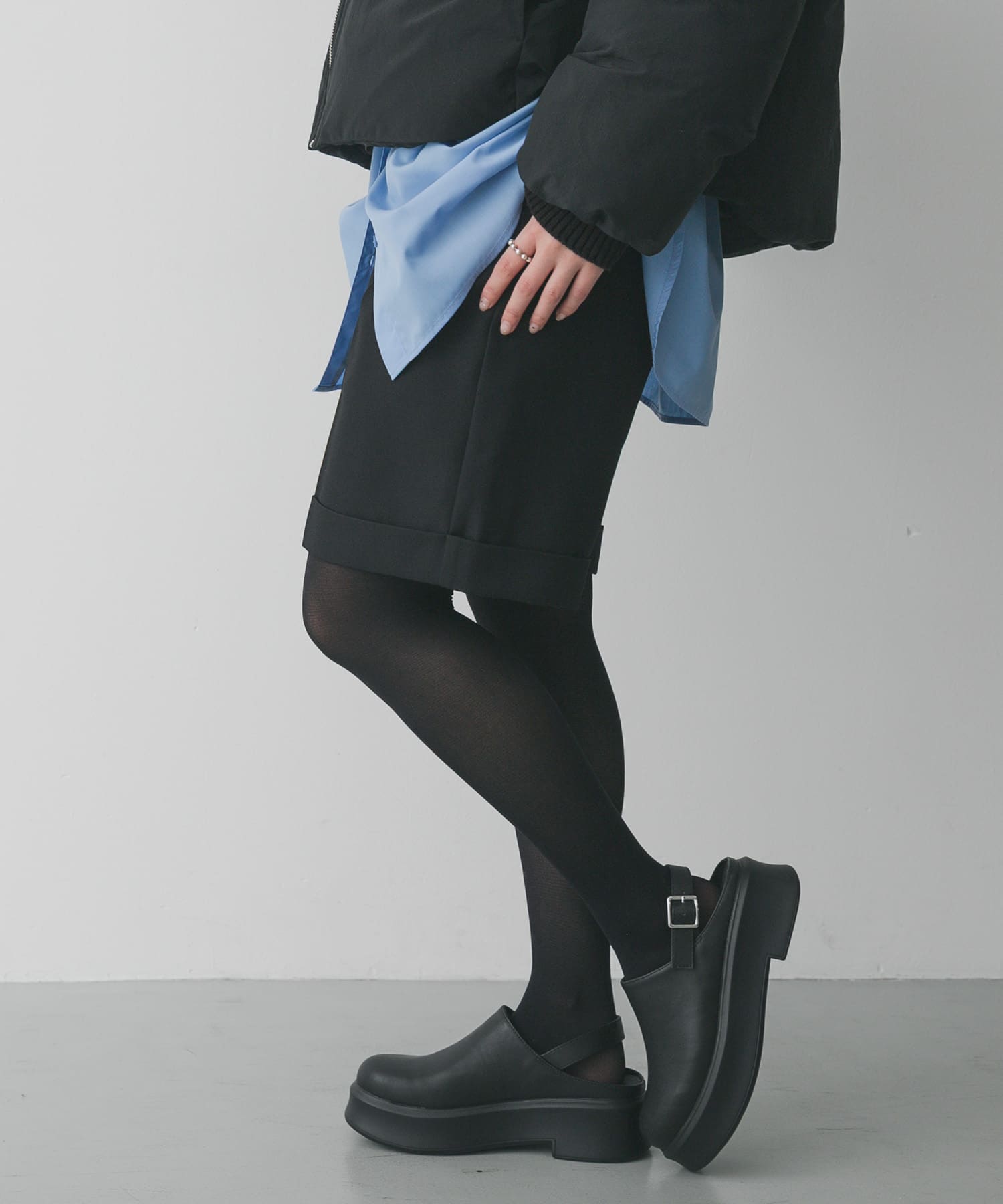 クロッグベルトサボ BLACK M