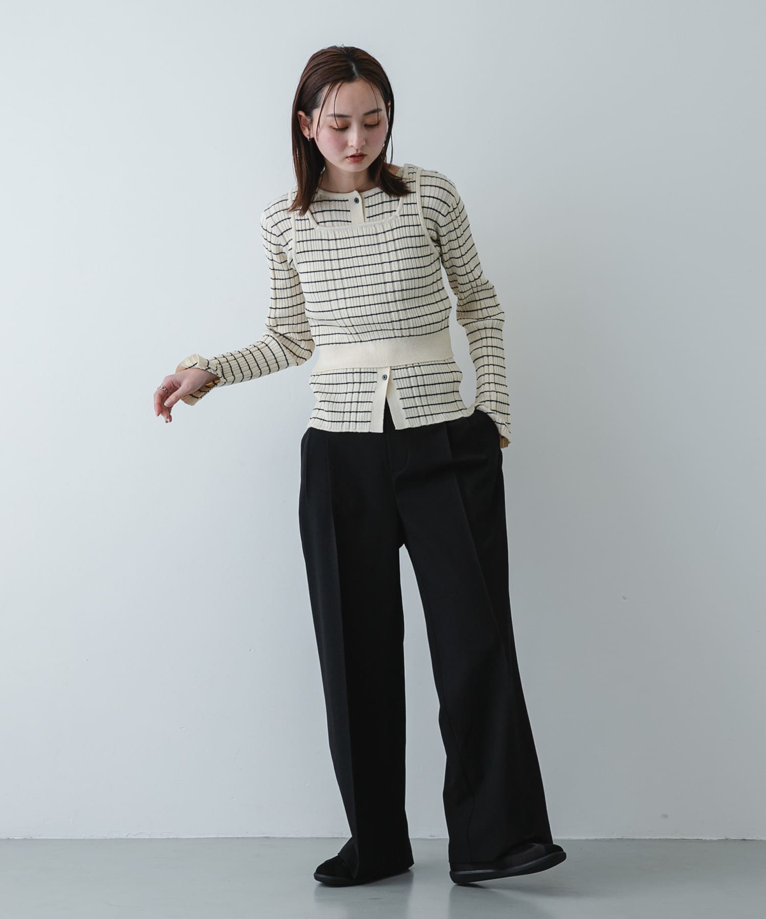 『抗菌/消臭』コンビジャーマントレーナースニーカー BLACK S