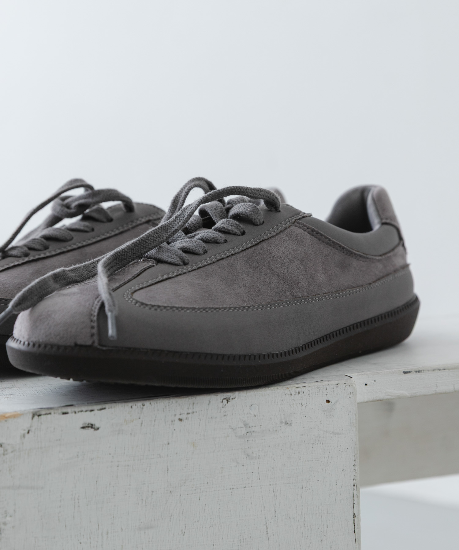 『抗菌/消臭』コンビジャーマントレーナースニーカー GRAY S