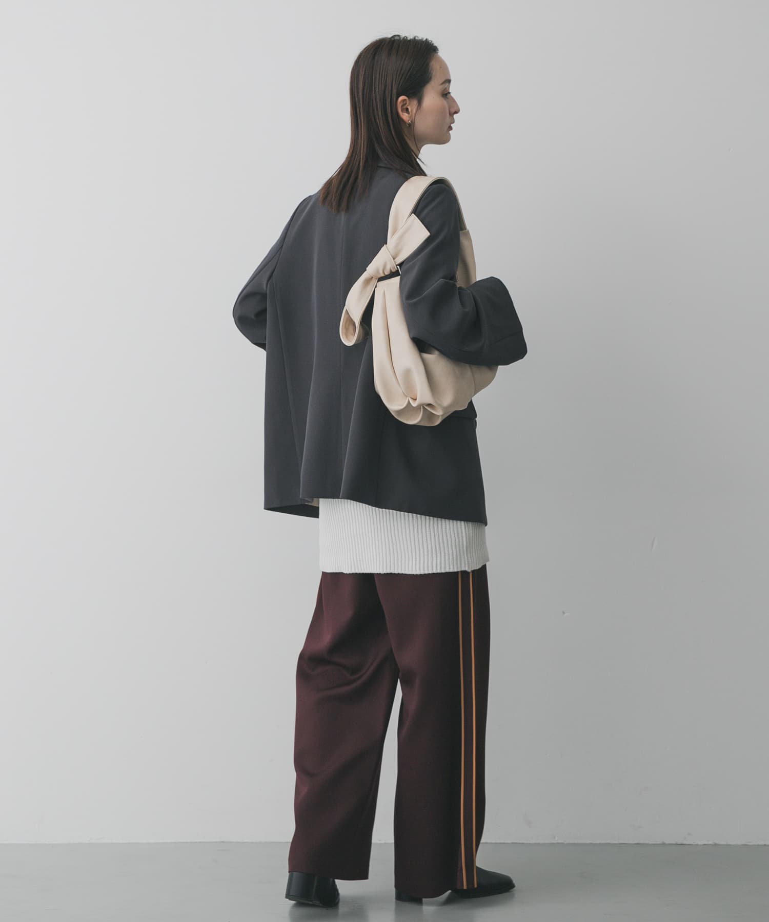 クロワッサンショルダーバッグ BEIGE One