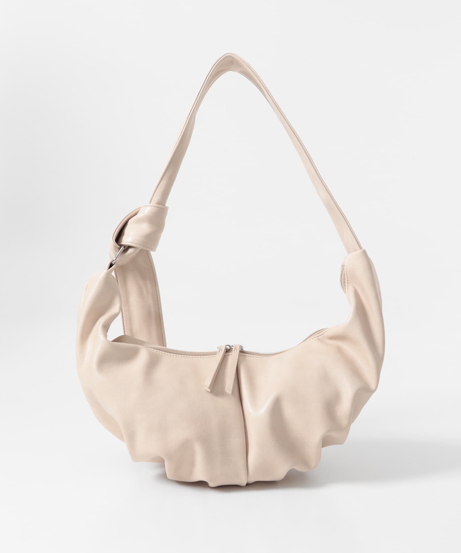 クロワッサンショルダーバッグ BEIGE One