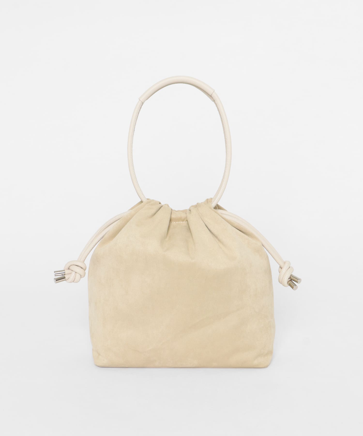 マチツキキンチャクバッグ BEIGE One