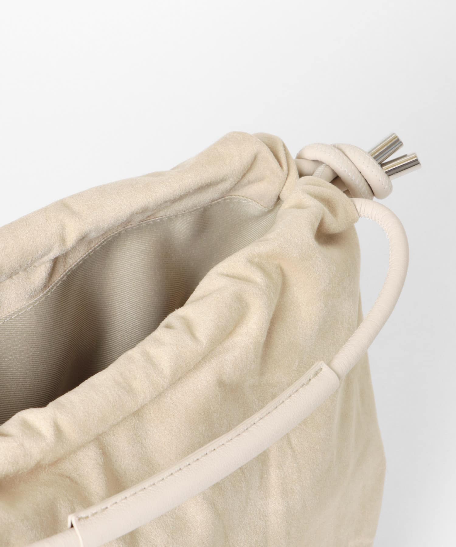 マチツキキンチャクバッグ BEIGE One