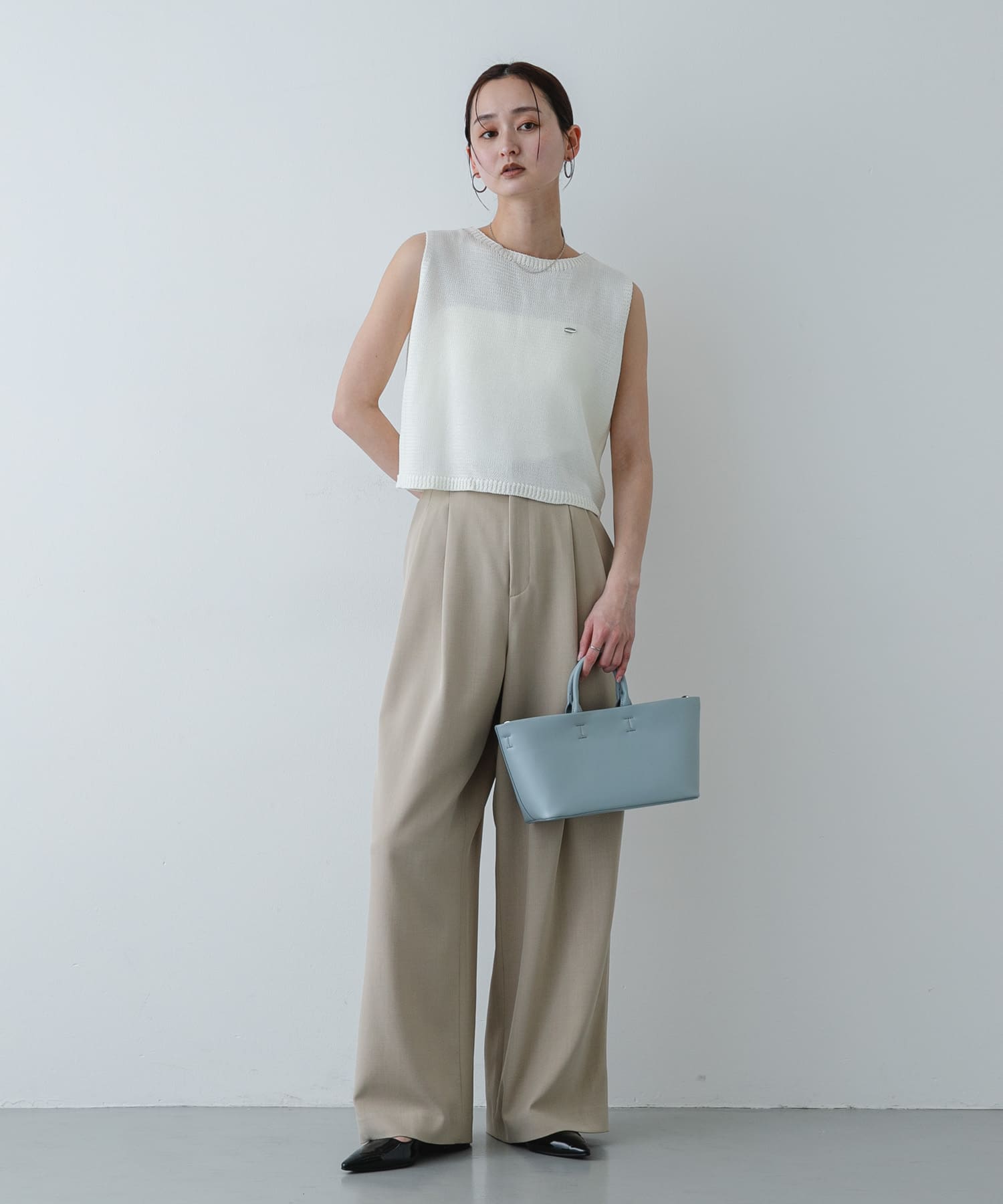 ボックストートバッグ L.BLUE One