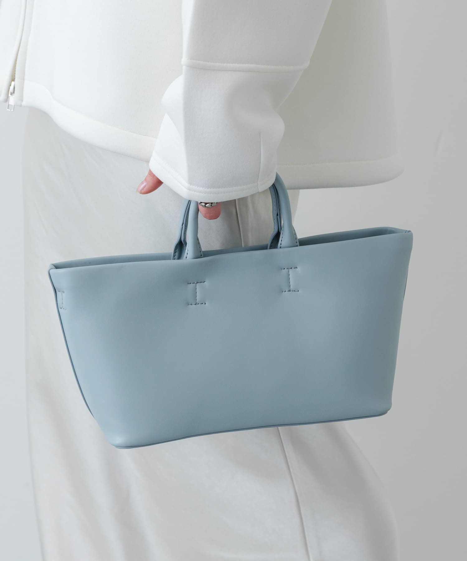 ボックストートバッグ L.BLUE One