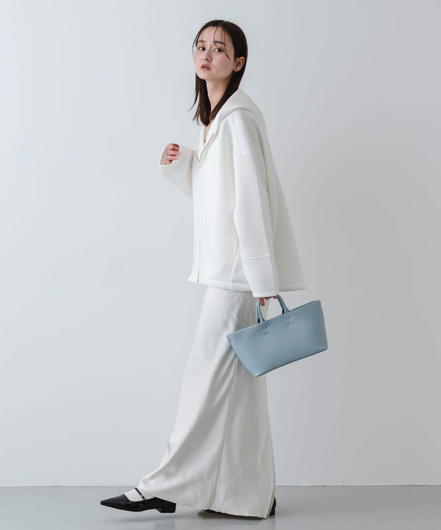 ボックストートバッグ L.BLUE One