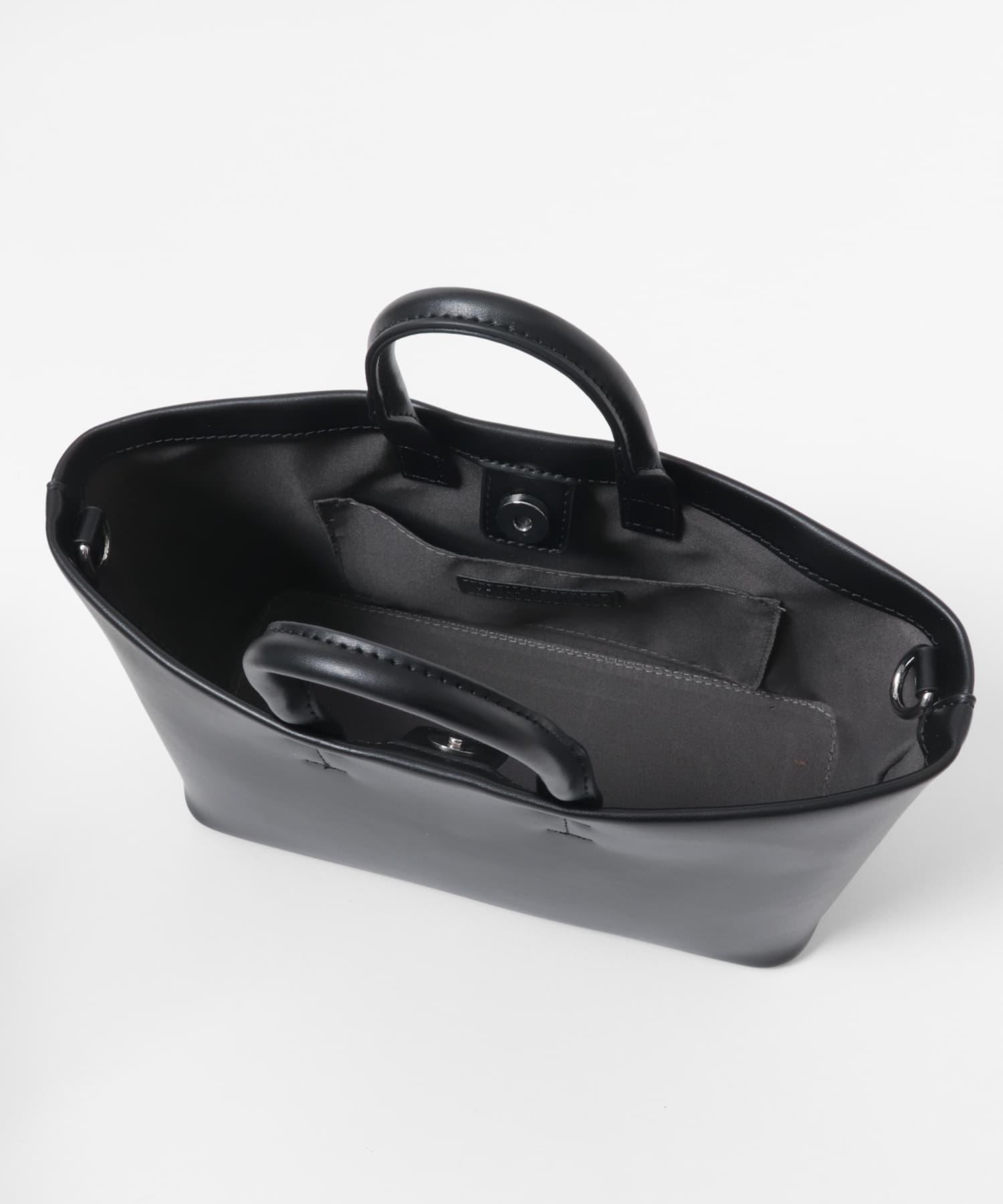 ボックストートバッグ BLACK One