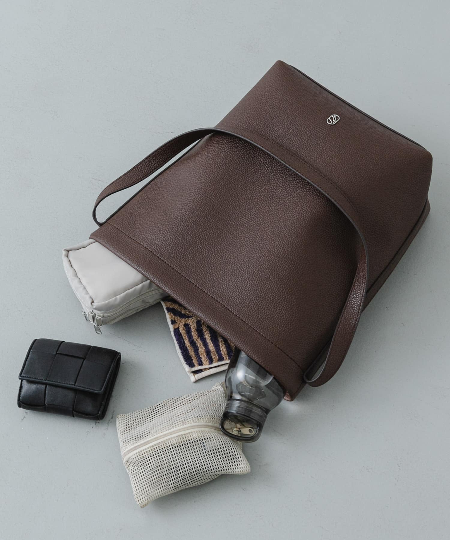 バケツバッグ BROWN One