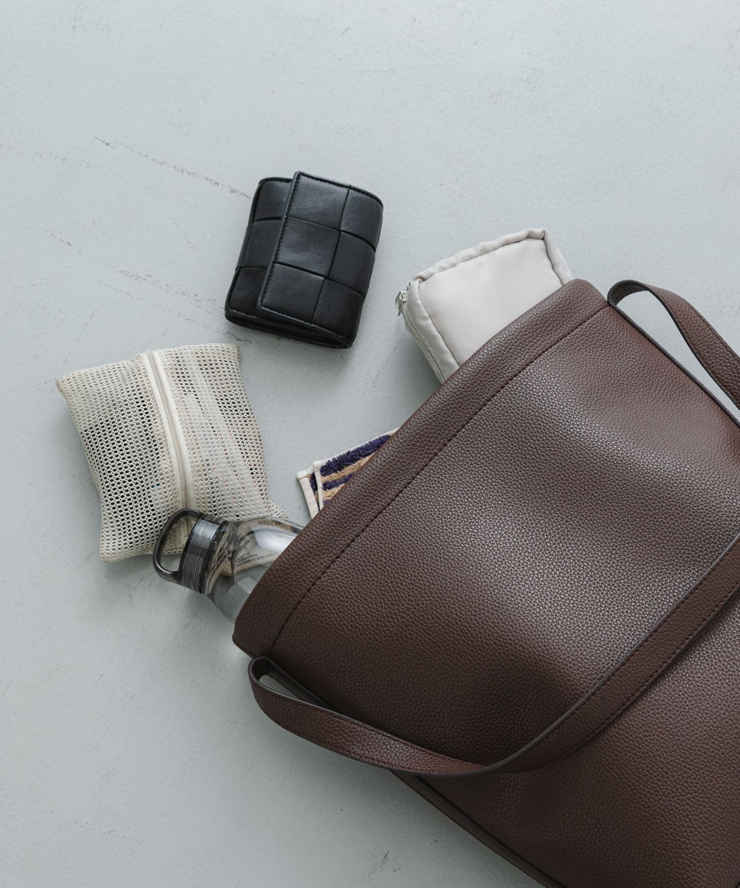 バケツバッグ BROWN One