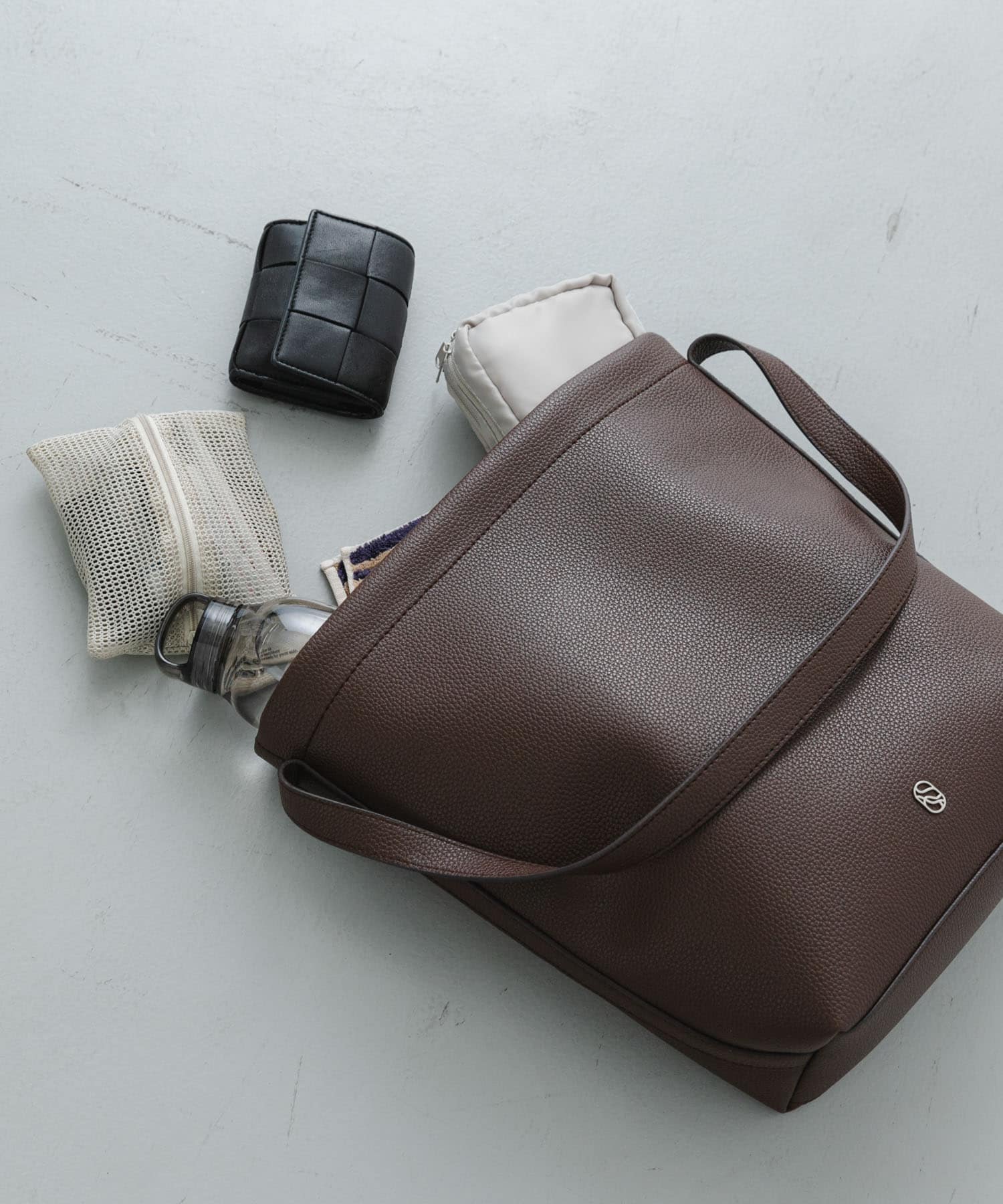 バケツバッグ BROWN One