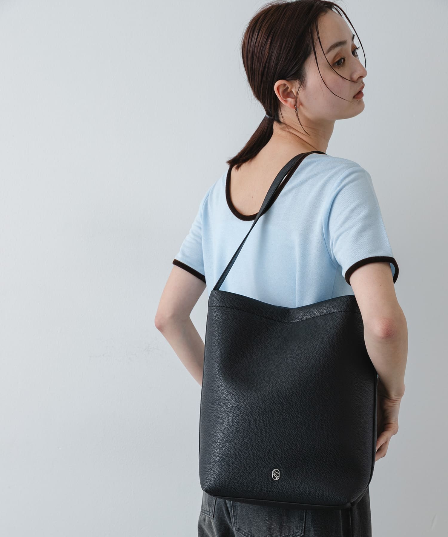 バケツバッグ BLACK One