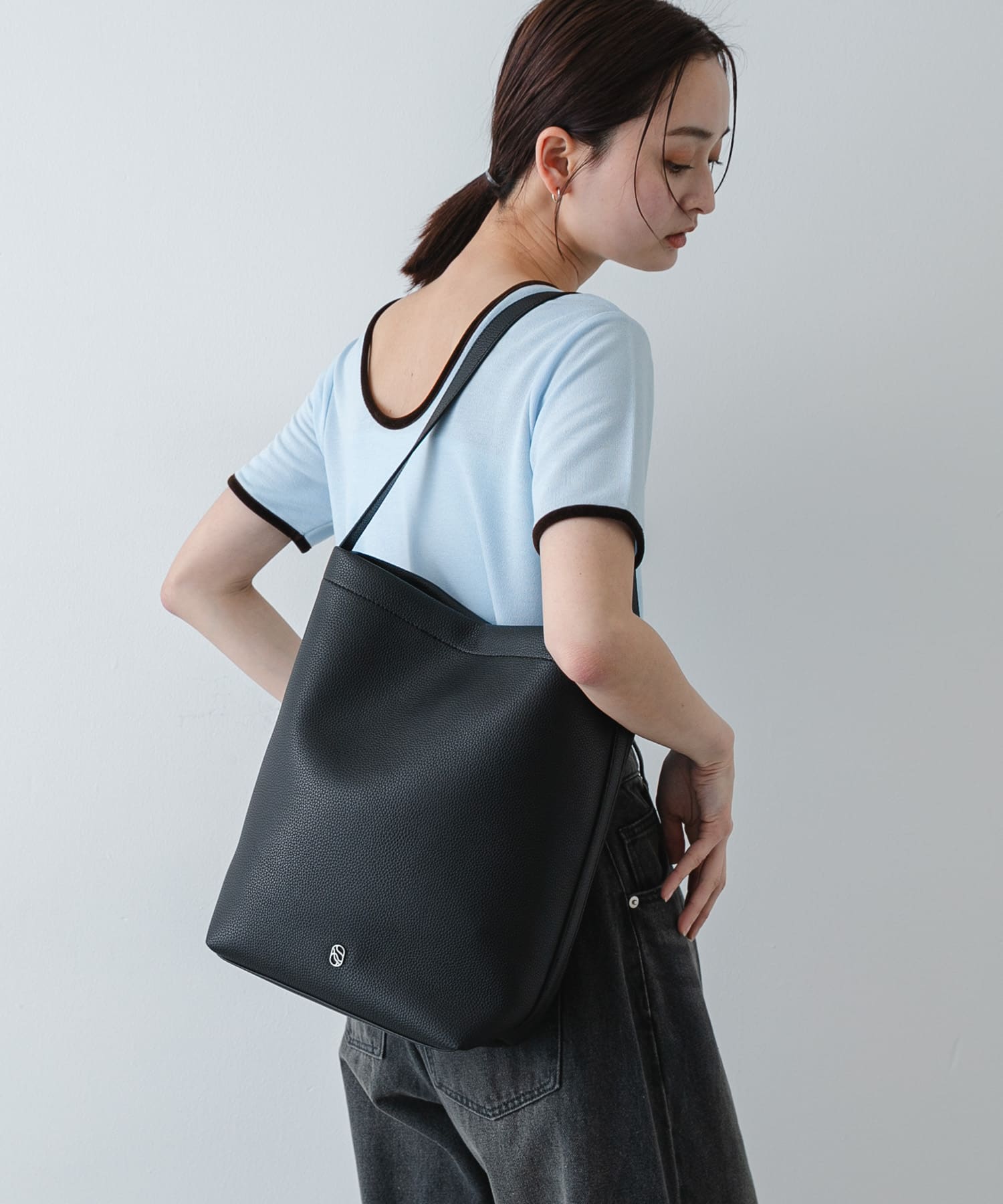 バケツバッグ BLACK One