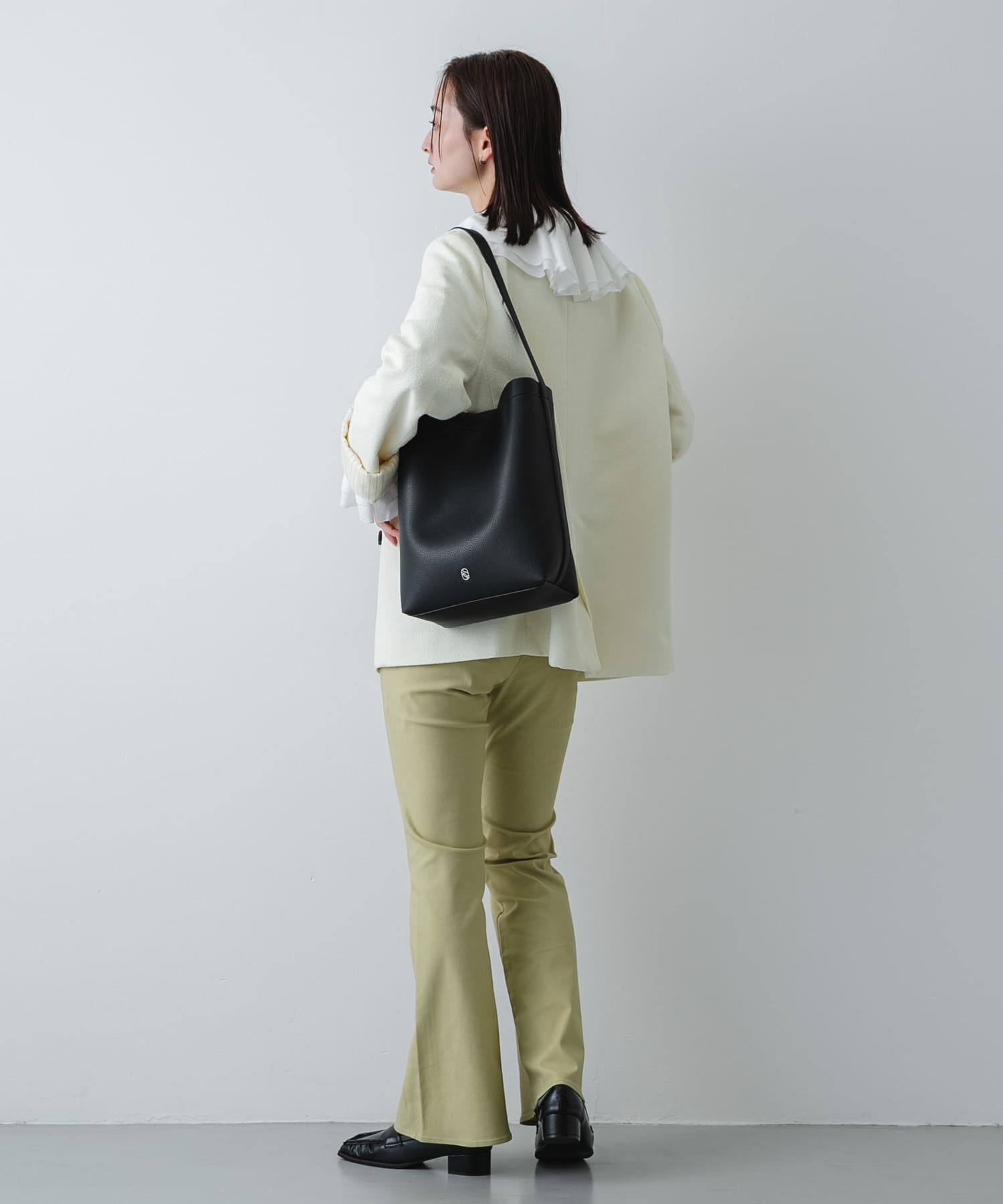 バケツバッグ BLACK One