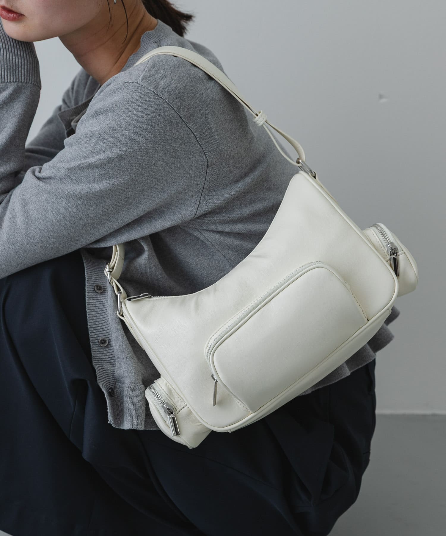 3Pポケットバッグ IVORY One