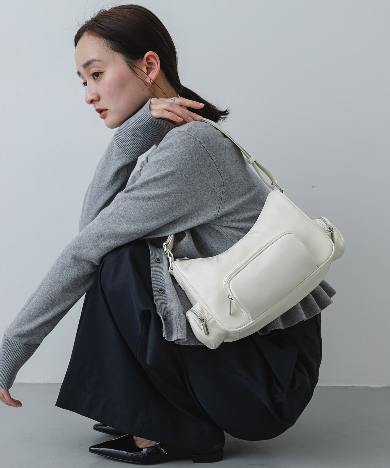 3Pポケットバッグ IVORY One