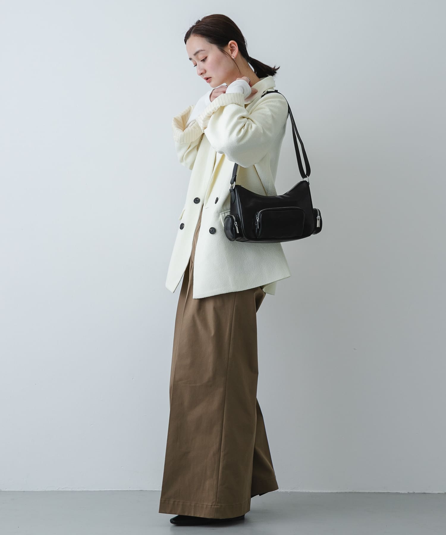 3Pポケットバッグ BLACK One