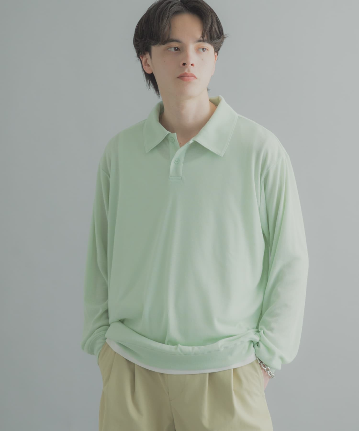 身長：173cm サイズ：L
